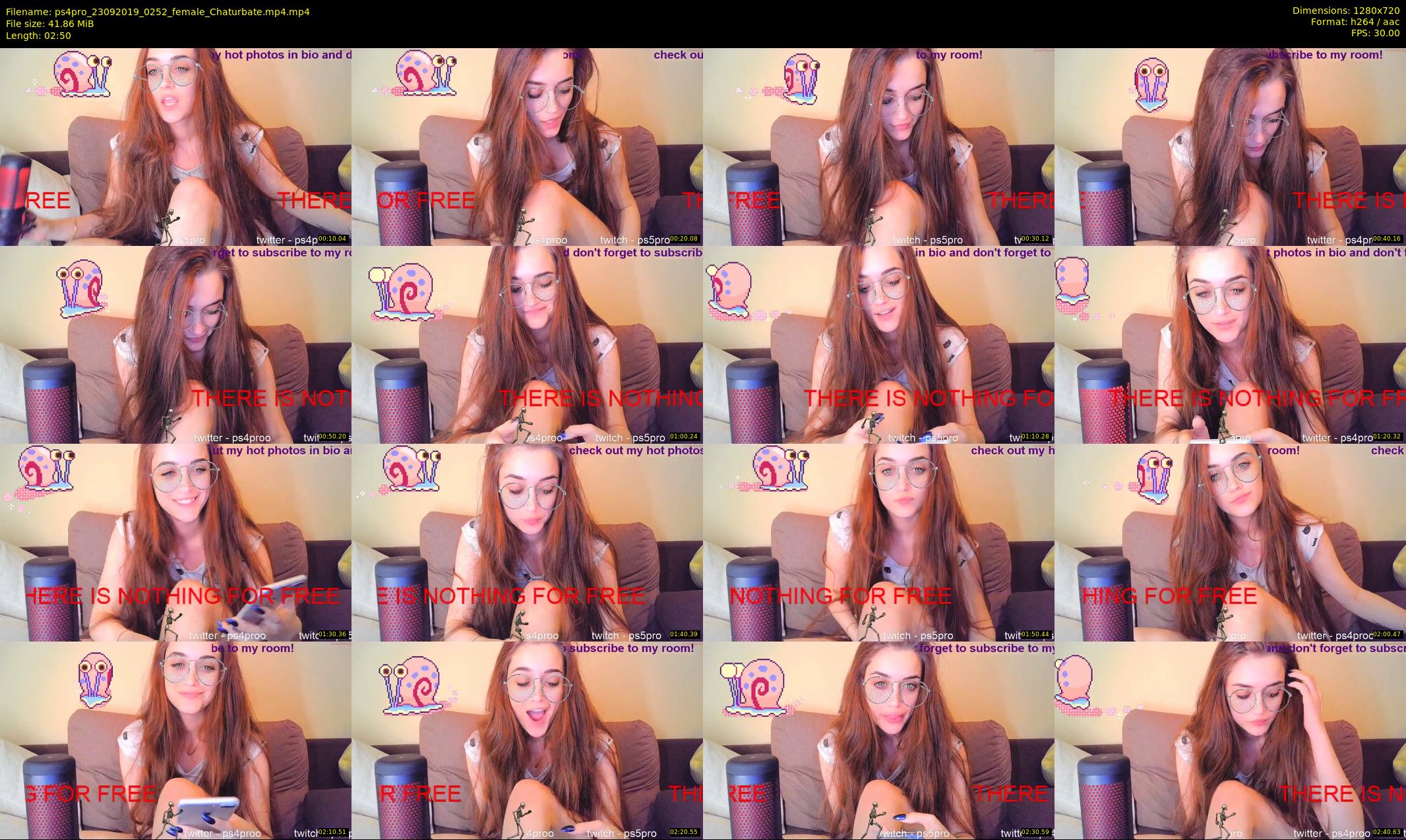 ps4pro — 3 minute Chaturbate female cam show recording, 720p, Sep 23, 2019