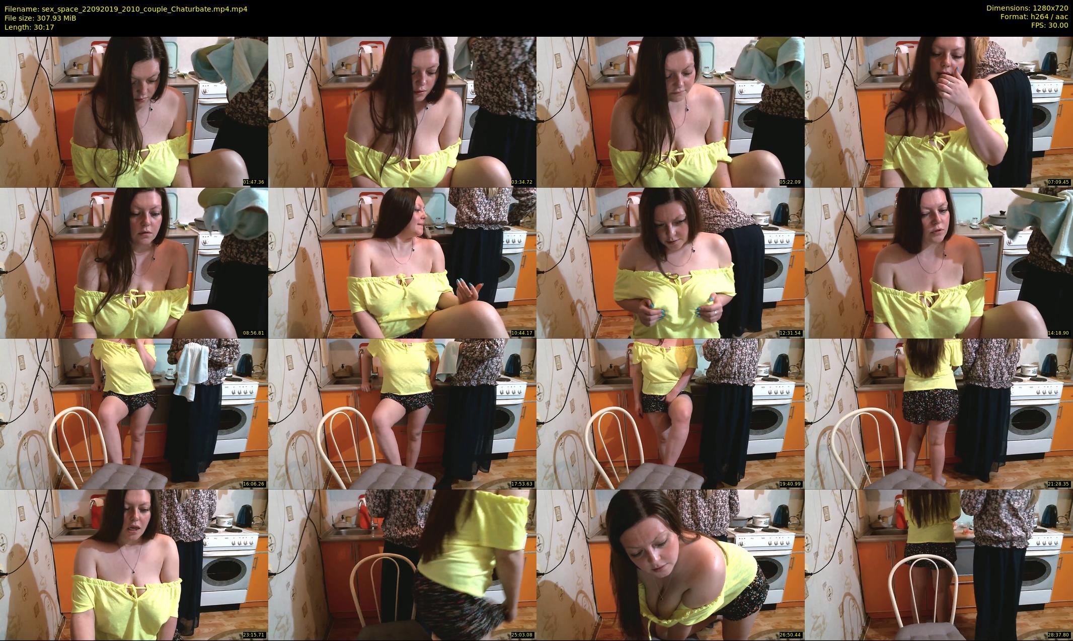 sex_space — 31 minute Chaturbate couple cam show recording, 720p, Sep 22, 2019