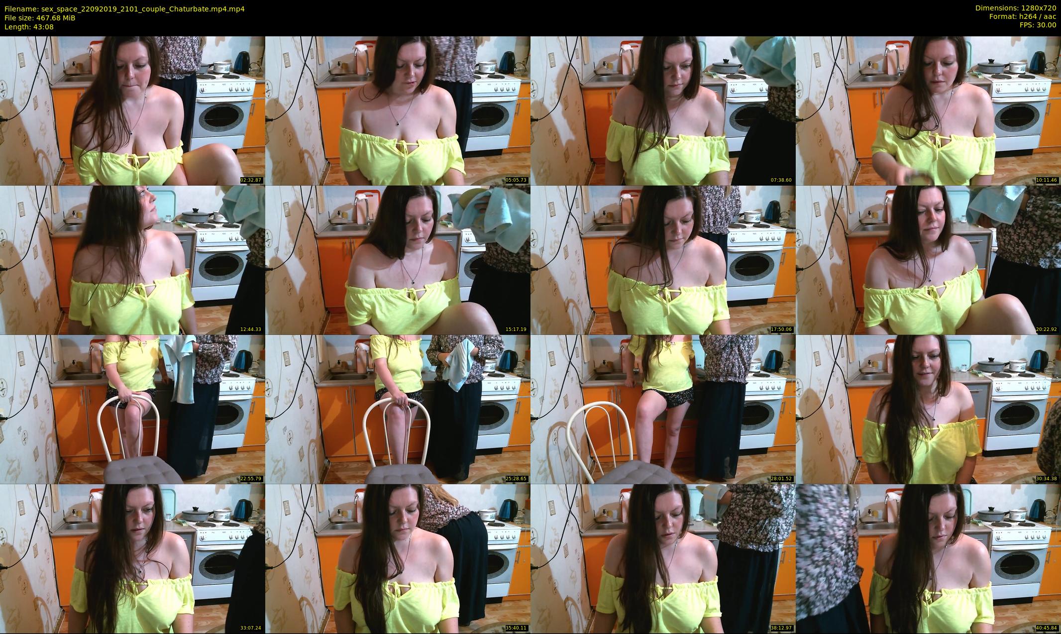 sex_space — 44 minute Chaturbate couple cam show recording, 720p, Sep 22, 2019