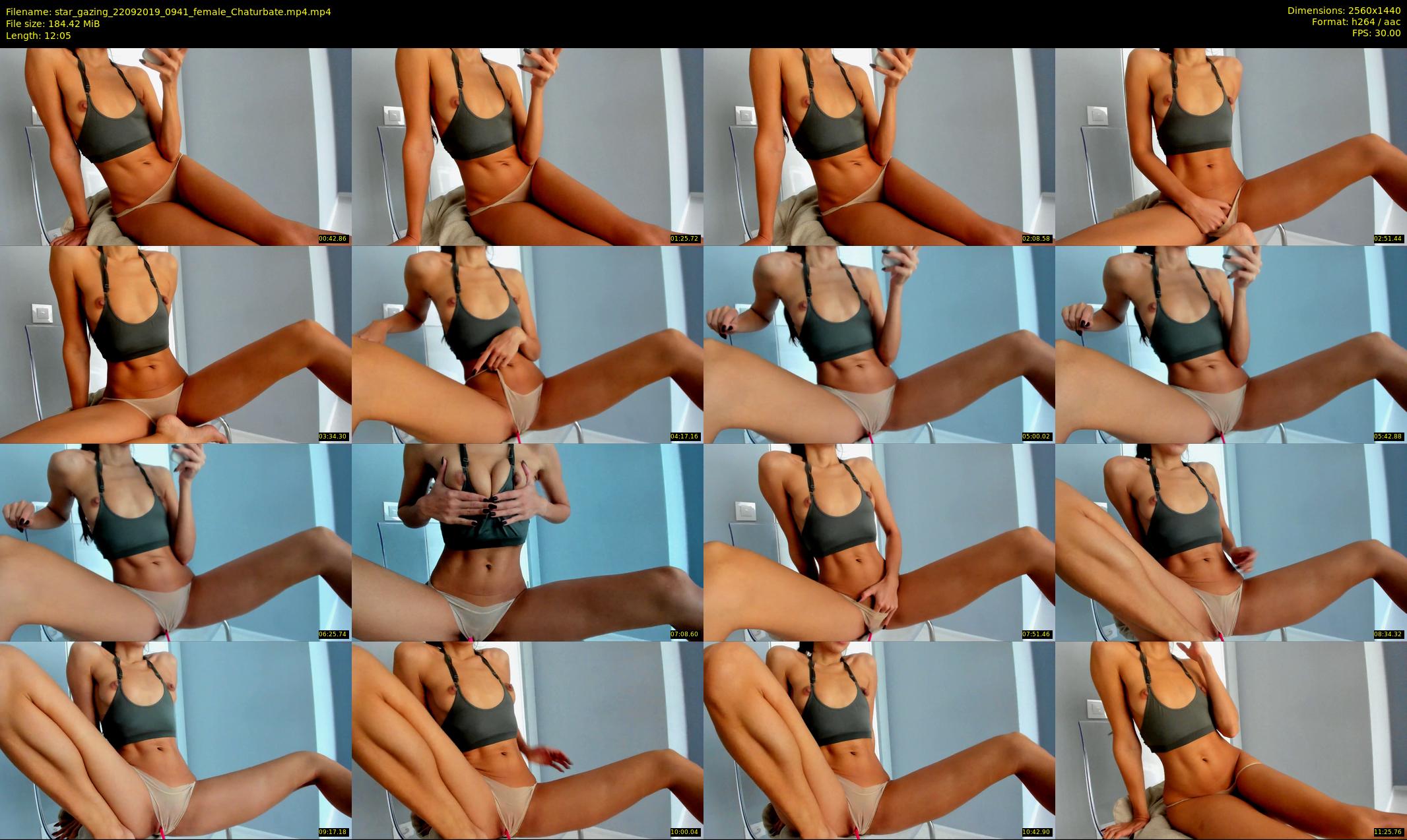 star_gazing — 13 minute Chaturbate female cam show recording, 1080p, Sep 22, 2019