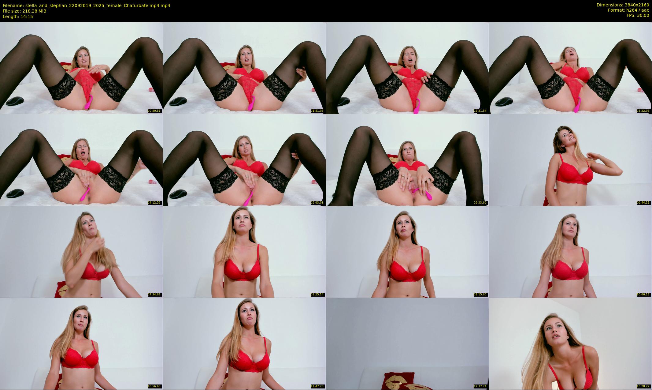 stella_and_stephan — 15 minute Chaturbate couple cam show recording, 4K, Sep 22, 2019