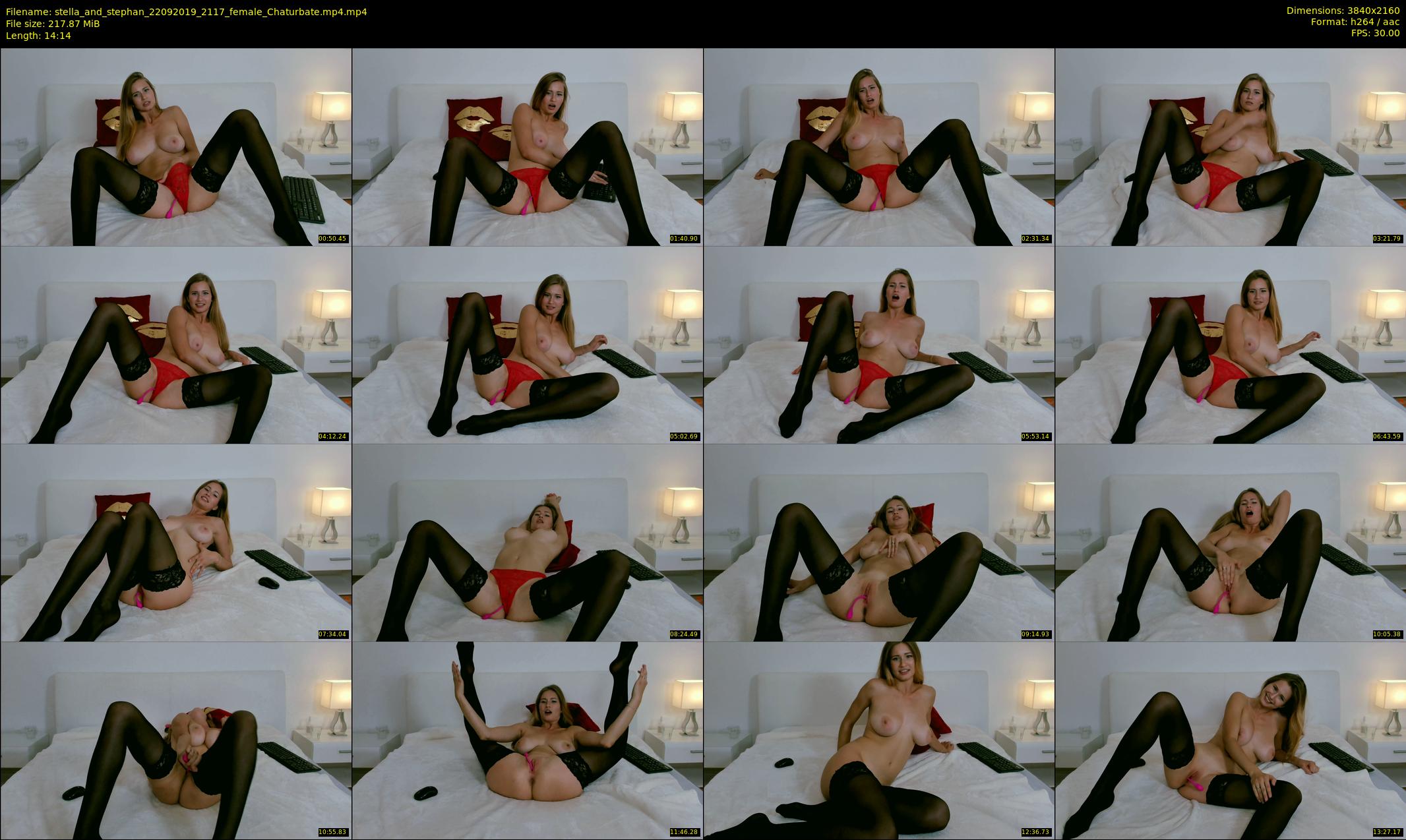 stella_and_stephan — 15 minute Chaturbate couple cam show recording, 4K, Sep 22, 2019