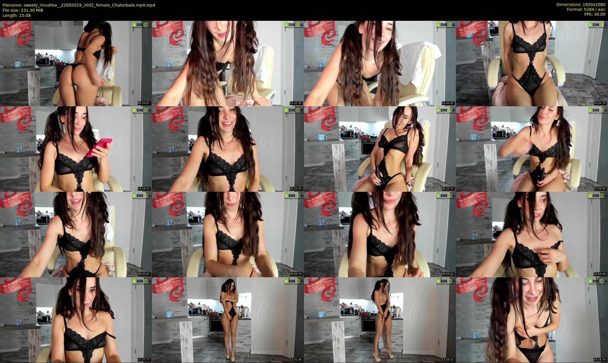 sweety_rinushka_ — 16 minute Chaturbate female cam show recording, 1080p, Sep 22, 2019