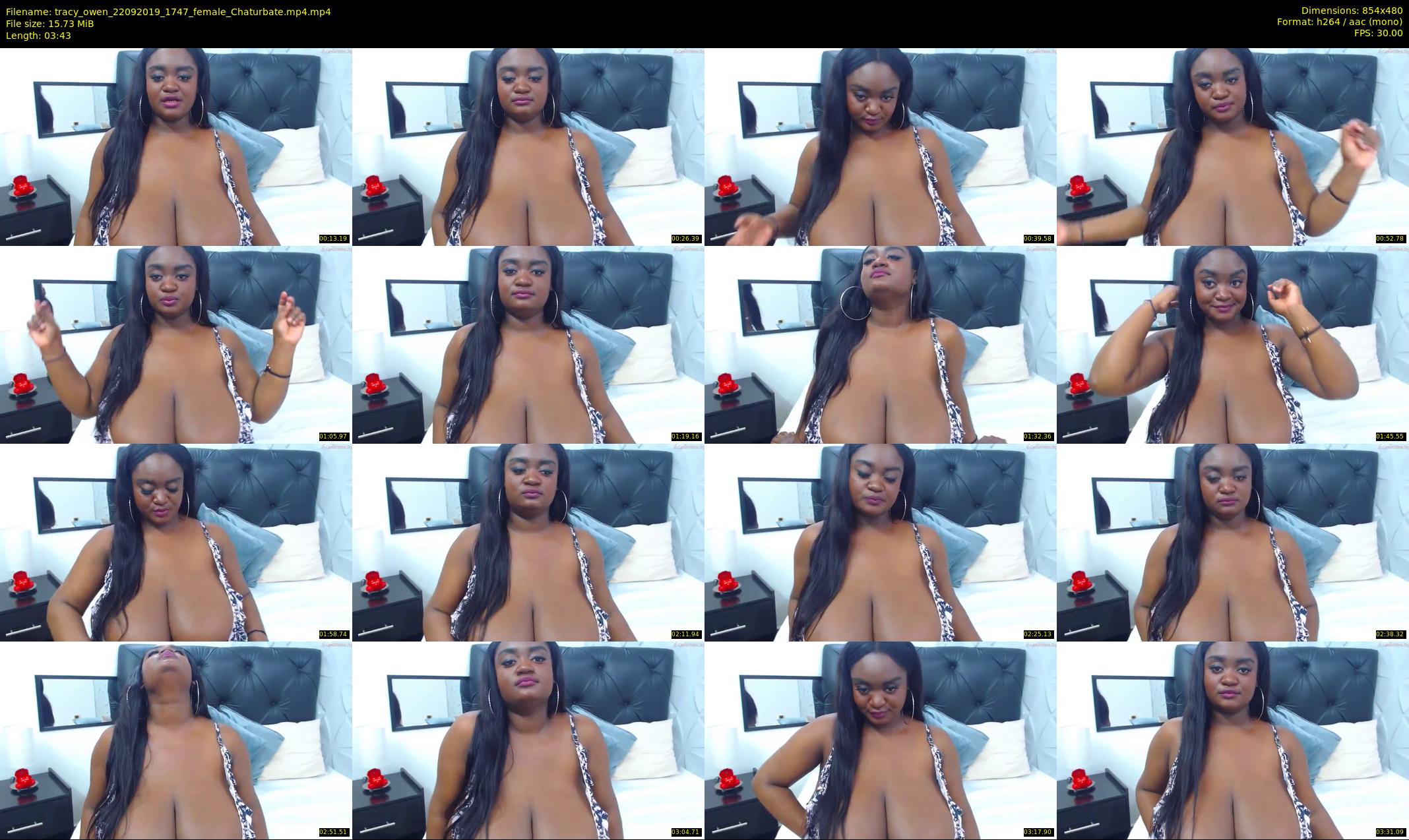 tracy_owen — 4 minute Chaturbate female cam show recording, 480p, Sep 22, 2019