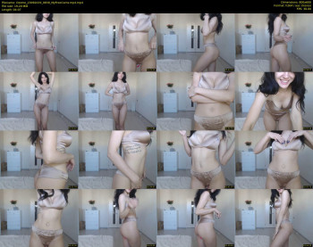 Oxxme — 5 minute MyFreeCams cam show recording, 480p, Sep 23, 2019