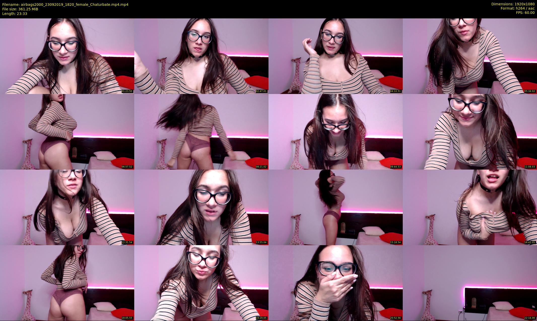 airbags2000 — 24 minute Chaturbate female cam show recording, 1080p, Sep 23, 2019