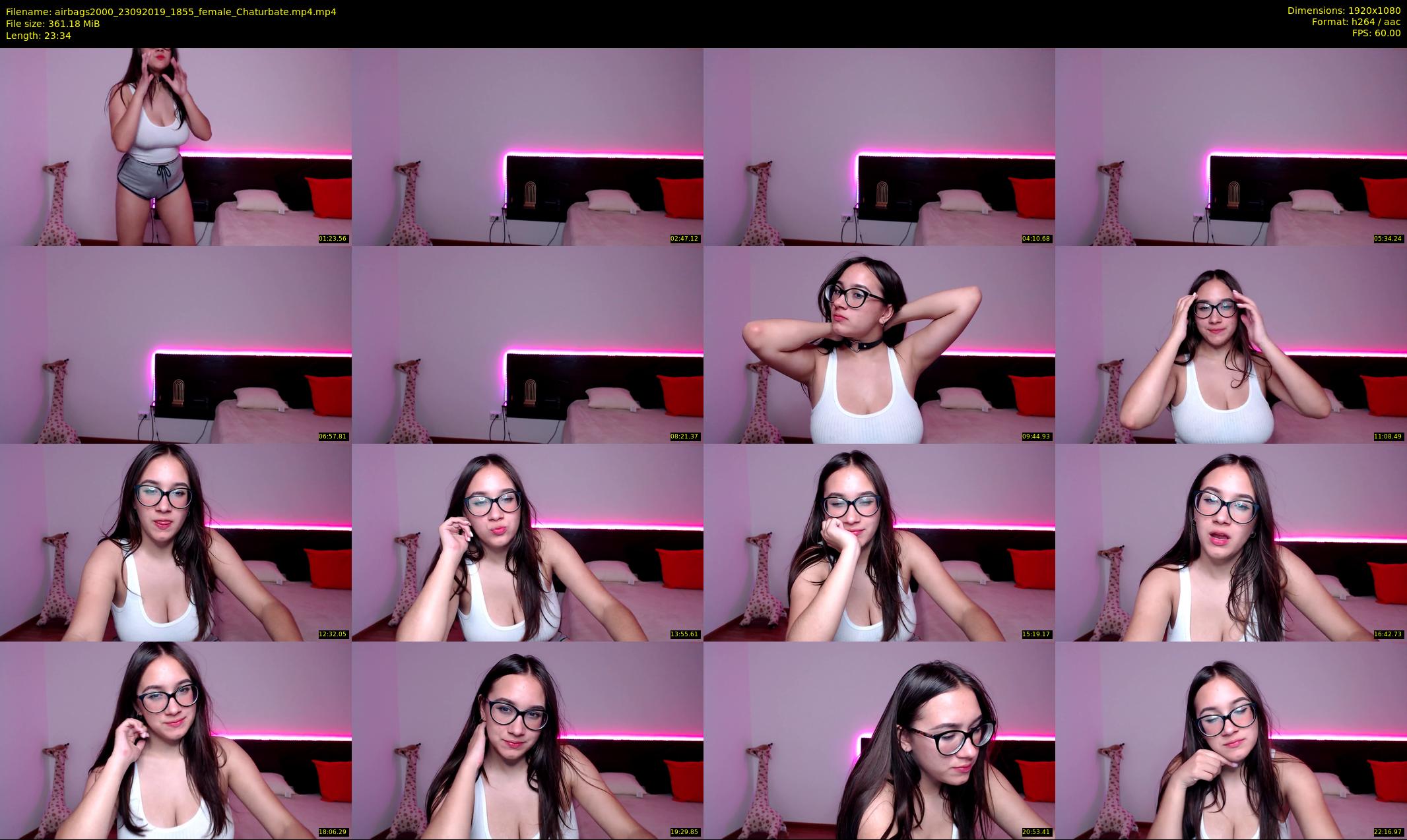 airbags2000 — 24 minute Chaturbate female cam show recording, 1080p, Sep 23, 2019