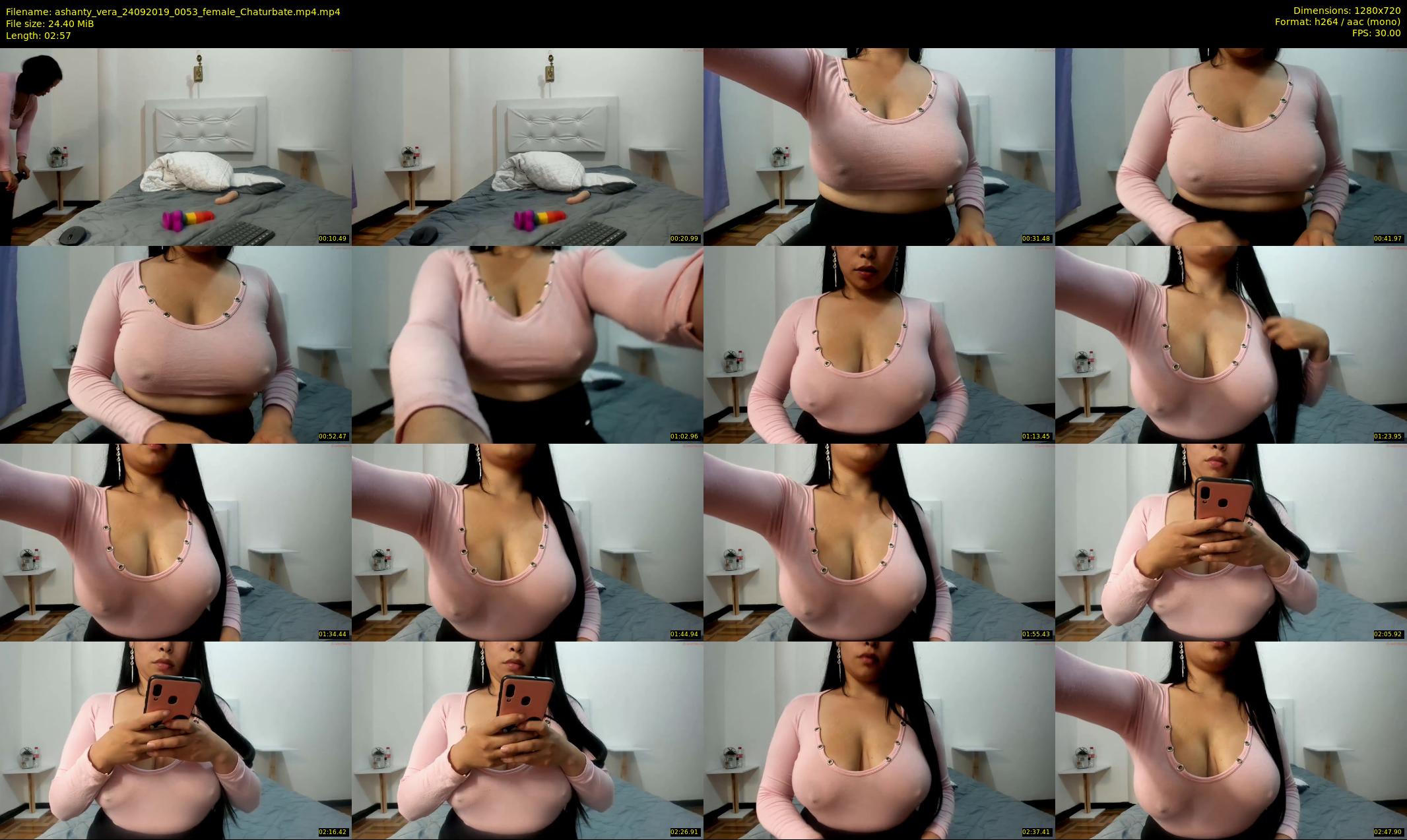ashanty_vera — 3 minute Chaturbate couple cam show recording, 720p, Sep 24, 2019