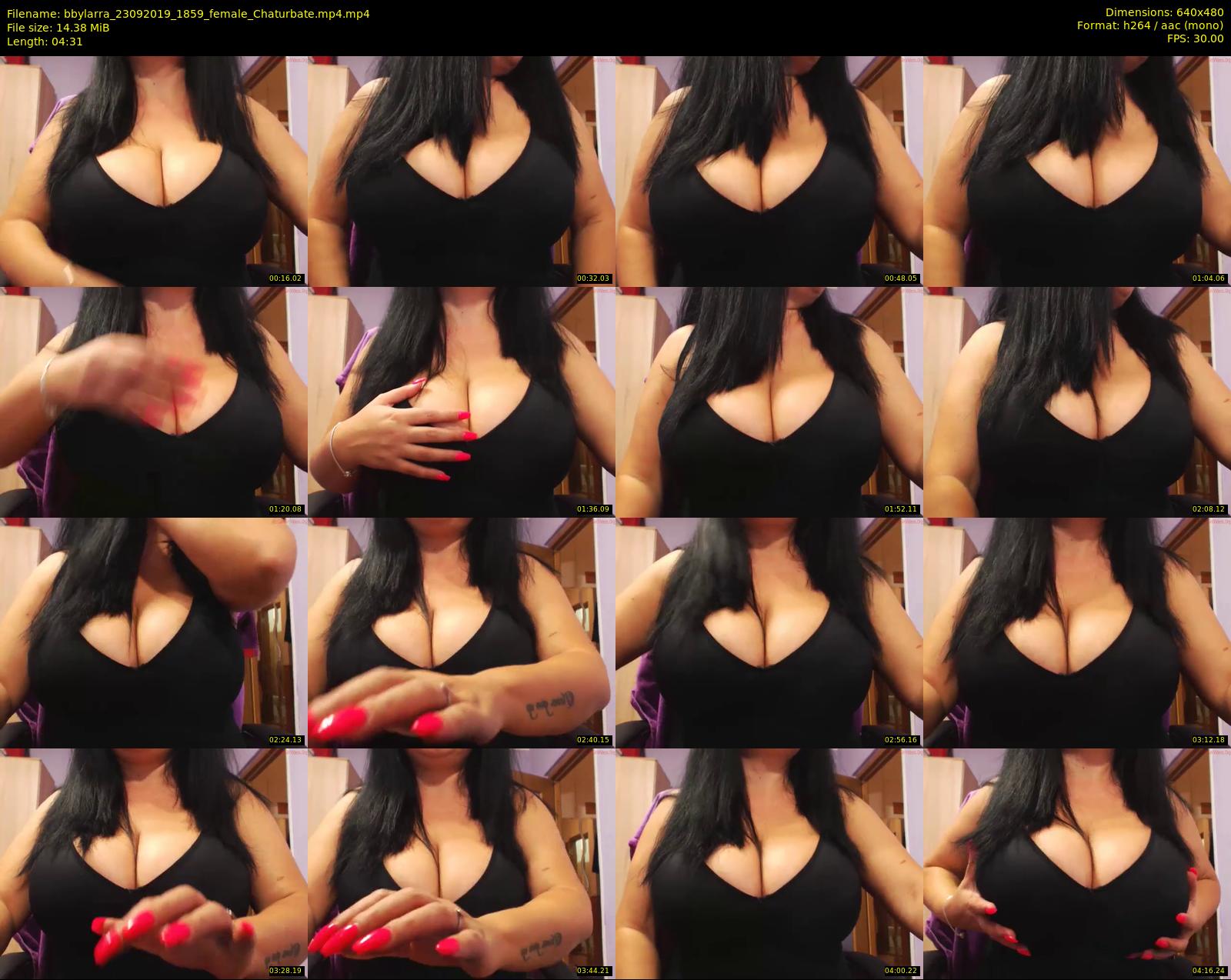 bbylarra — 5 minute Chaturbate couple cam show recording, 480p, Sep 23, 2019