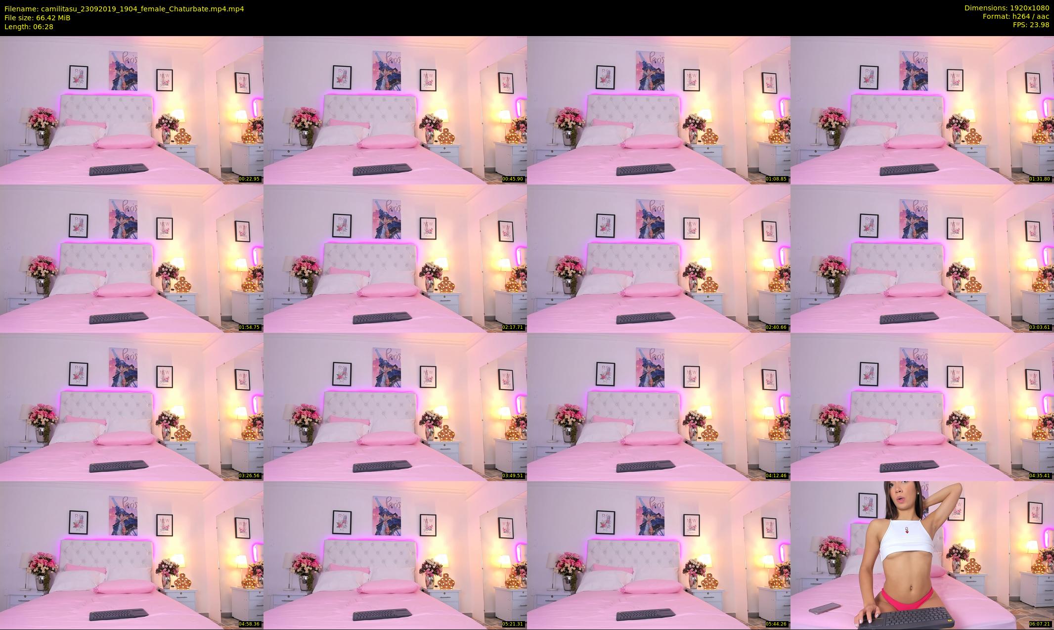 camilitasu — 7 minute Chaturbate female cam show recording, 1080p, Sep 23, 2019