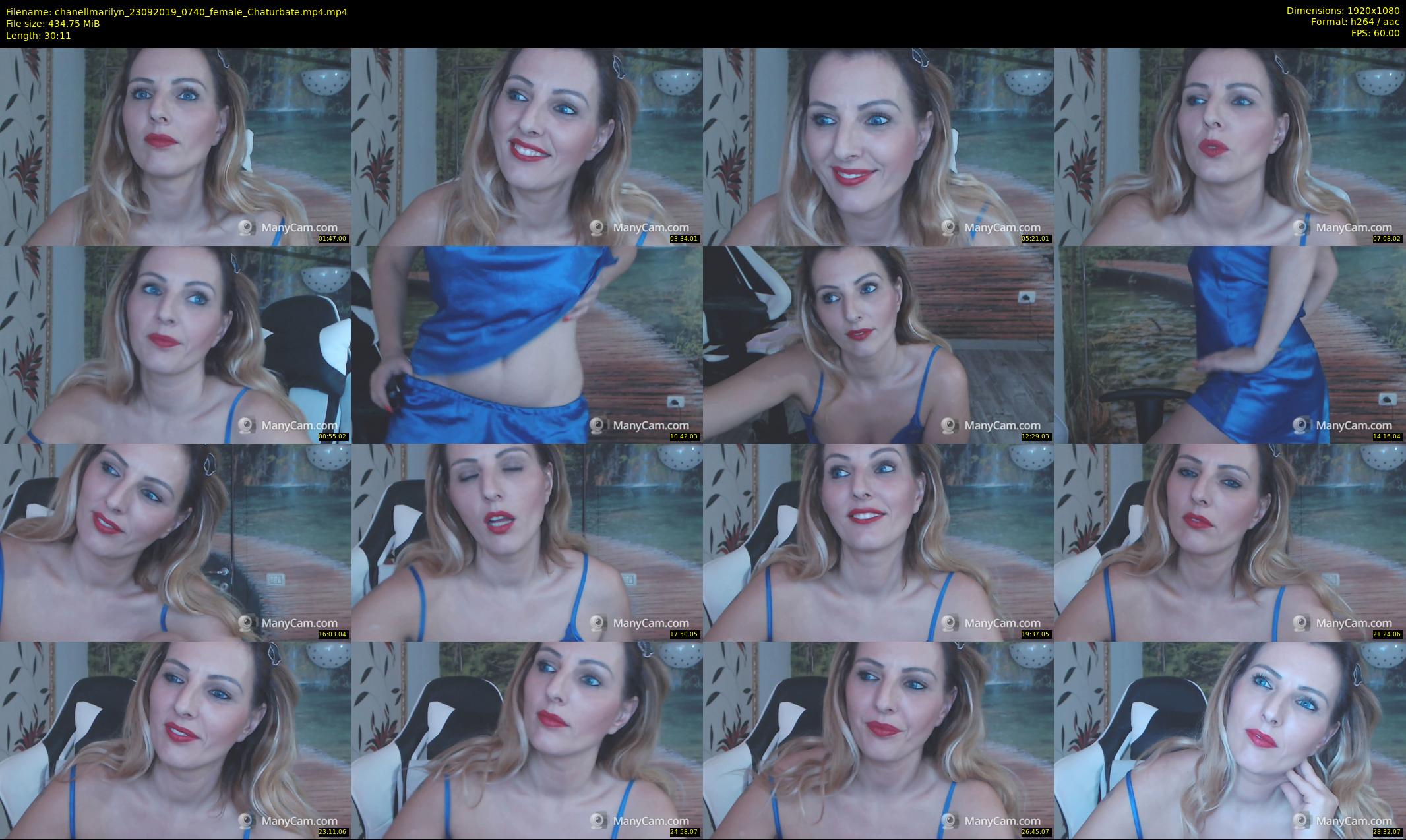 chanellmarilyn — 31 minute Chaturbate female cam show recording, 1080p, Sep 23, 2019