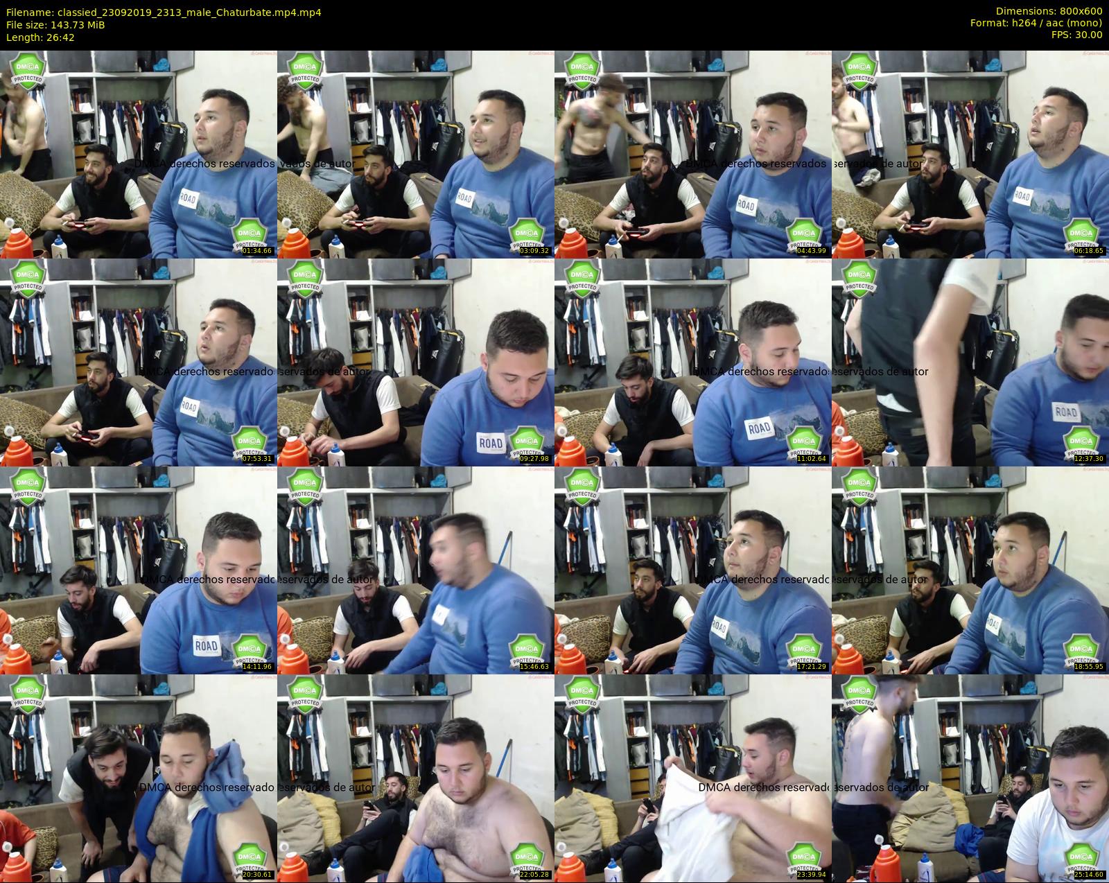 classied — 27 minute Chaturbate male cam show recording, 480p, Sep 23, 2019
