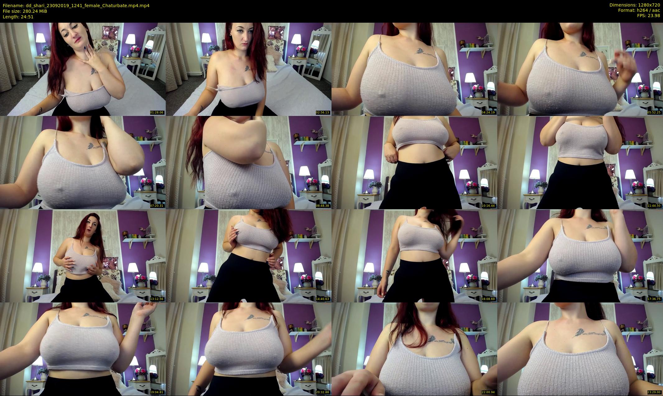 dd_shari — 25 minute Chaturbate female cam show recording, 720p, Sep 23, 2019