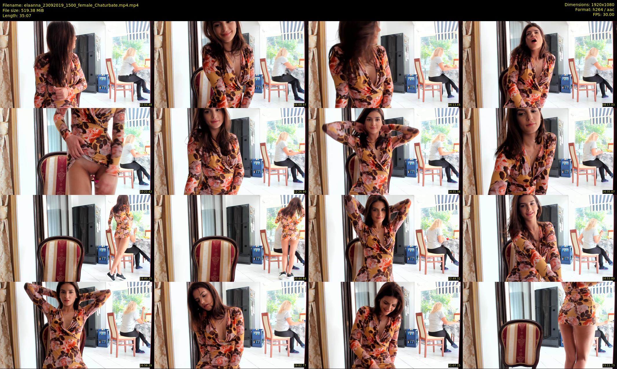 elaanna — 36 minute Chaturbate female cam show recording, 1080p, Sep 23, 2019