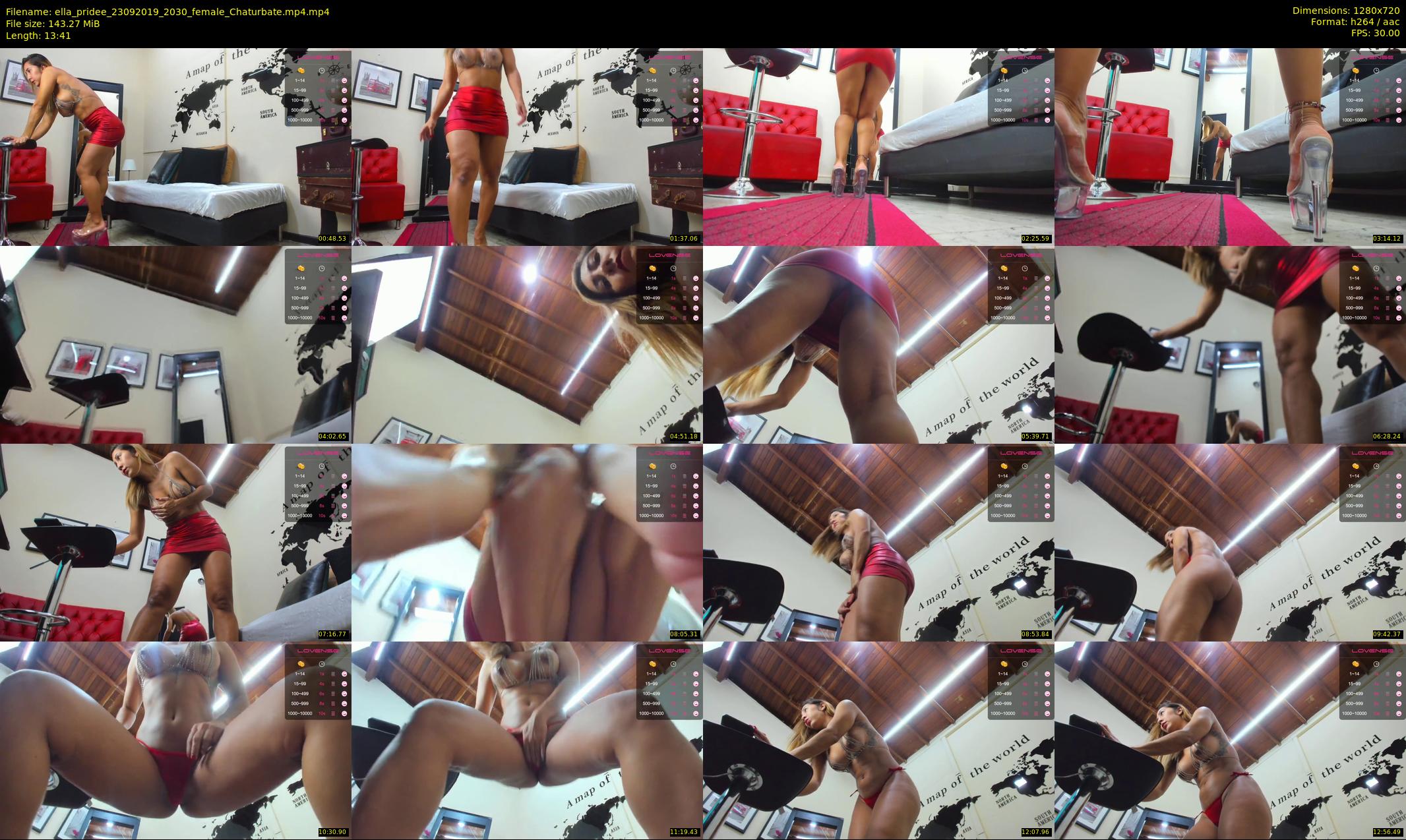 ella_pridee — 14 minute Chaturbate female cam show recording, 720p, Sep 23, 2019