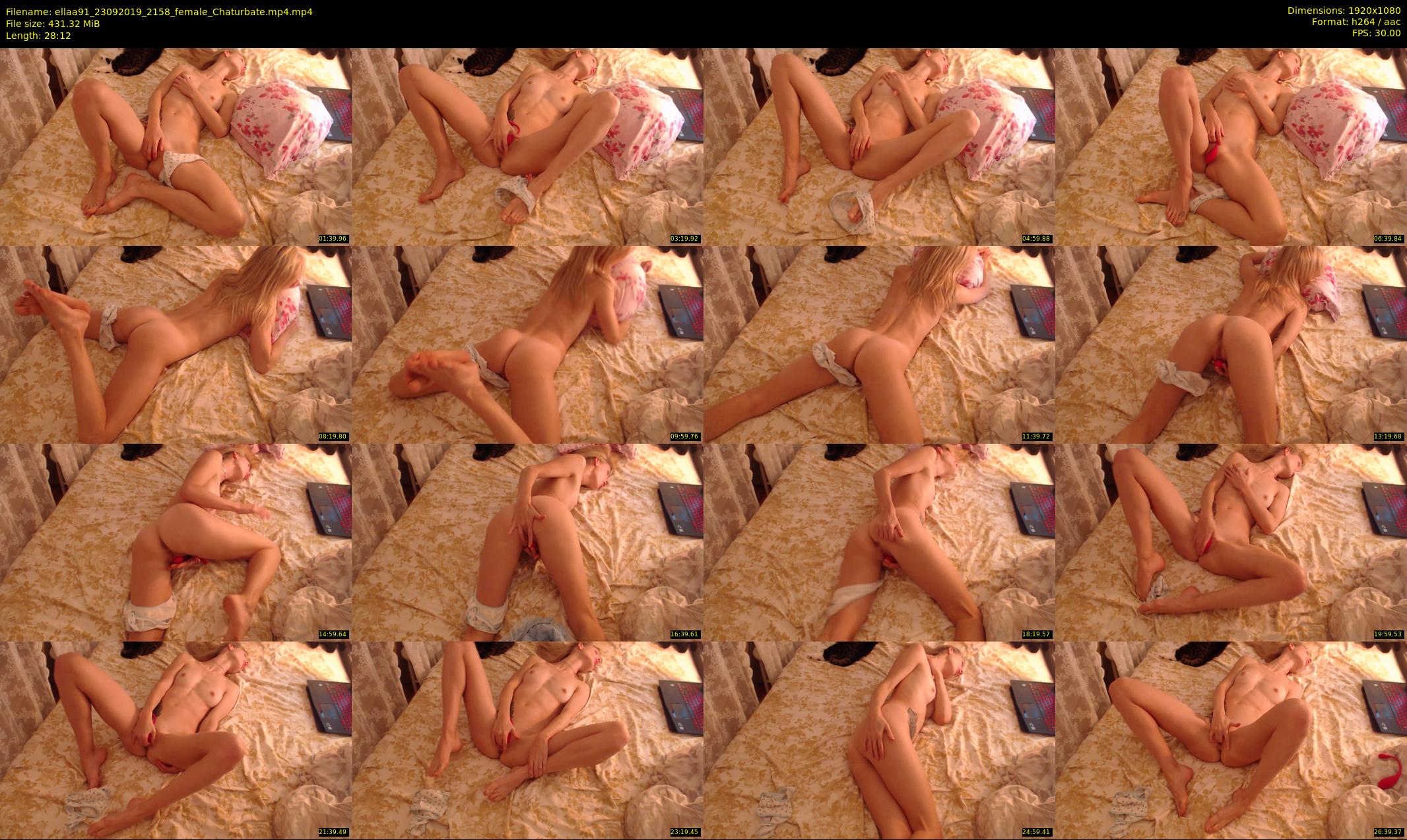 ellaa91 — 29 minute Chaturbate female cam show recording, 1080p, Sep 23, 2019