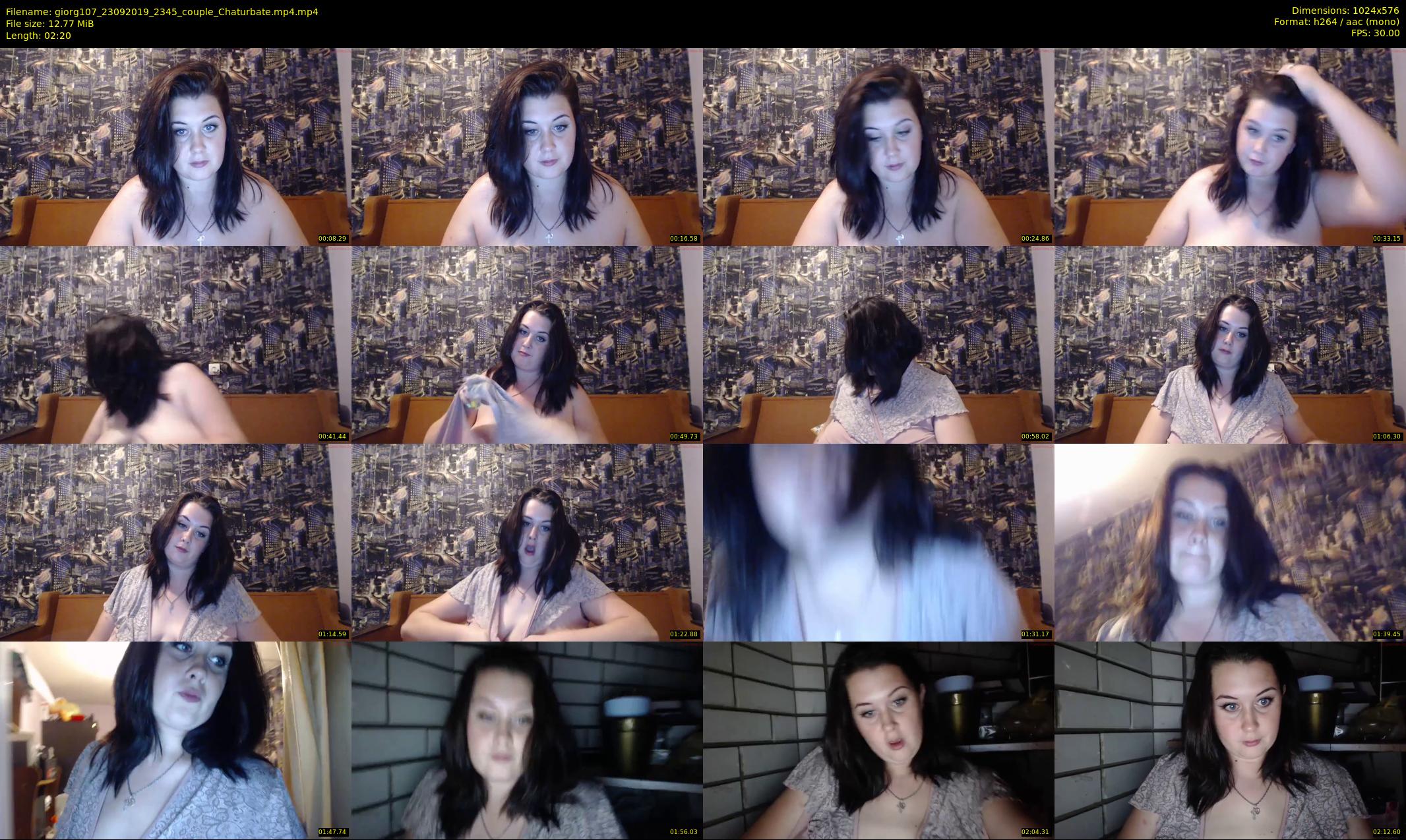 giorg107 — 3 minute Chaturbate couple cam show recording, 480p, Sep 23, 2019