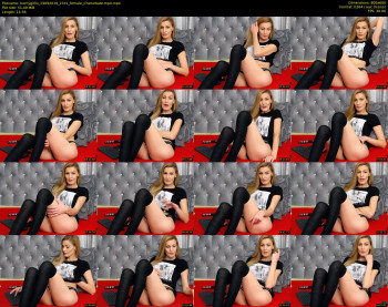 hornygirllx — 15 minute Chaturbate female cam show recording, 480p, Sep 23, 2019