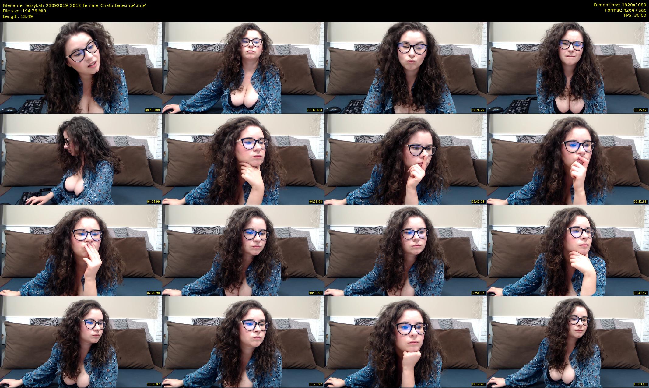 jessykah — 14 minute Chaturbate female cam show recording, 1080p, Sep 23, 2019