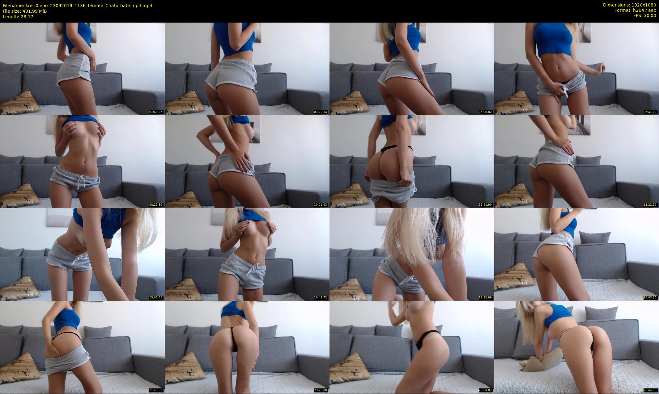 kriss0leoo — 29 minute Chaturbate couple cam show recording, 1080p, Sep 23, 2019