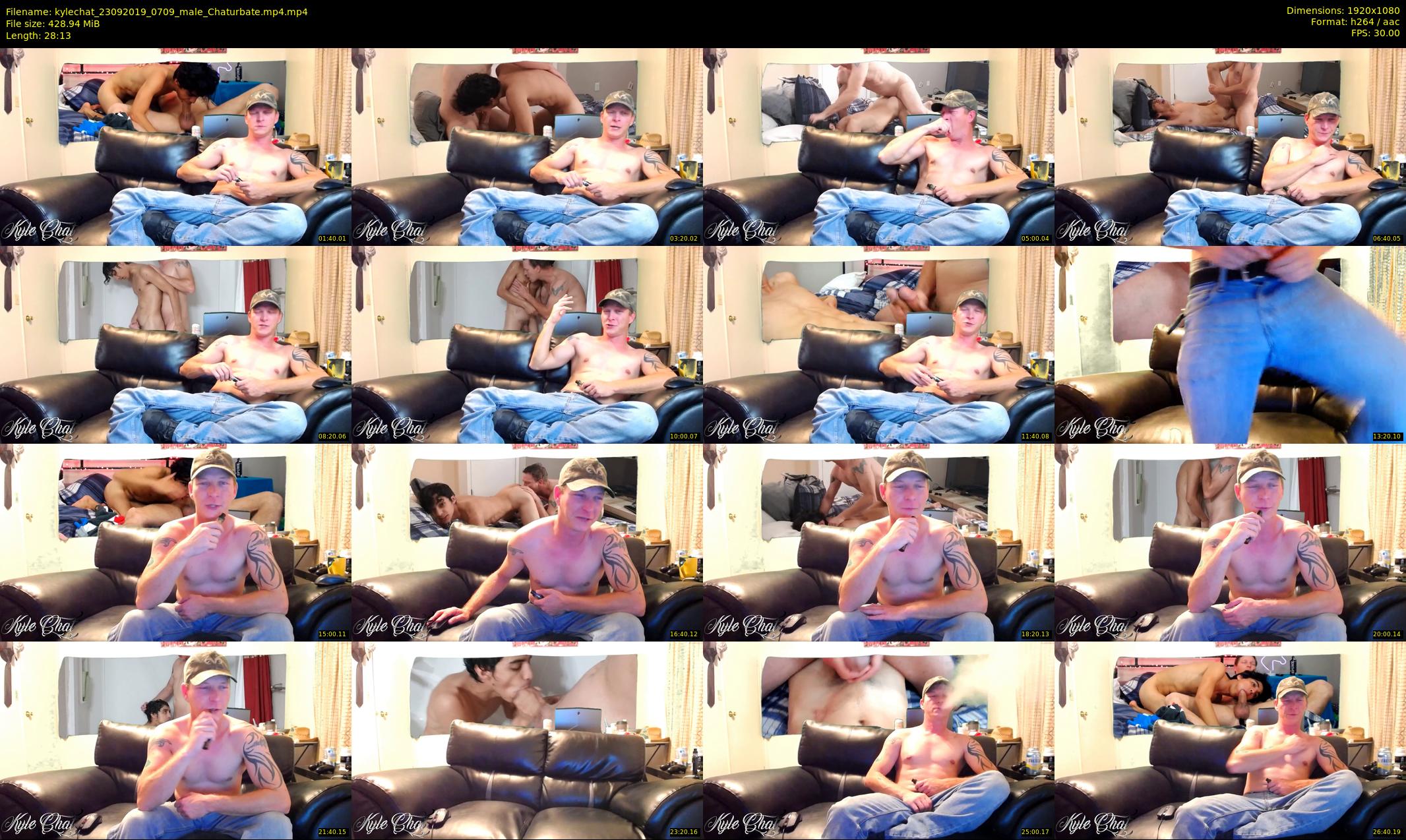 kylechat — 29 minute Chaturbate male cam show recording, 1080p, Sep 23, 2019