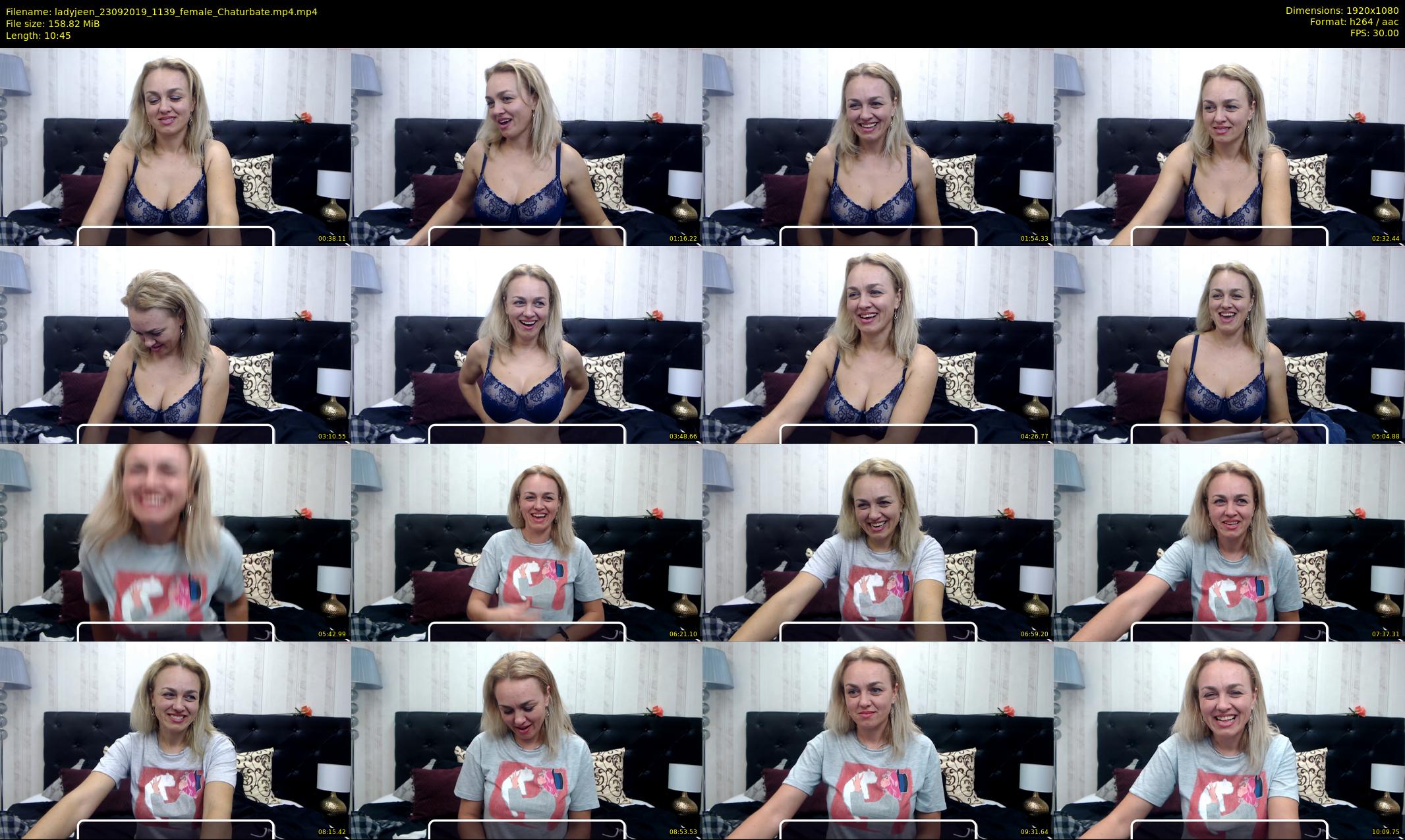 ladyjeen — 11 minute Chaturbate female cam show recording, 1080p, Sep 23, 2019