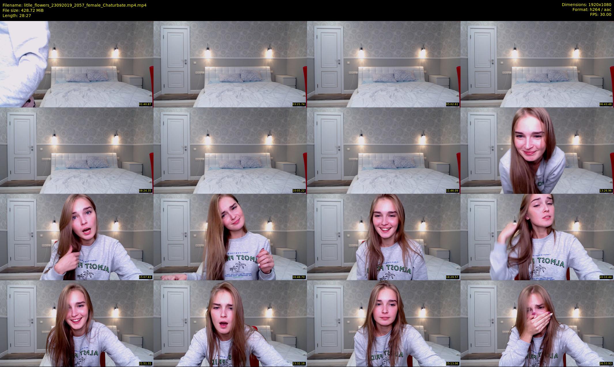 litlle_flowers — 29 minute Chaturbate female cam show recording, 1080p, Sep 23, 2019