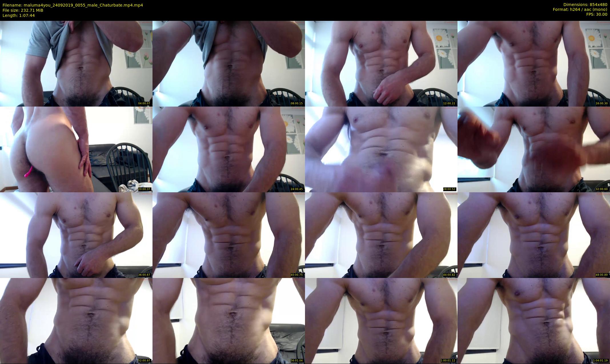 maluma4you — 68 minute Chaturbate male cam show recording, 480p, Sep 24, 2019
