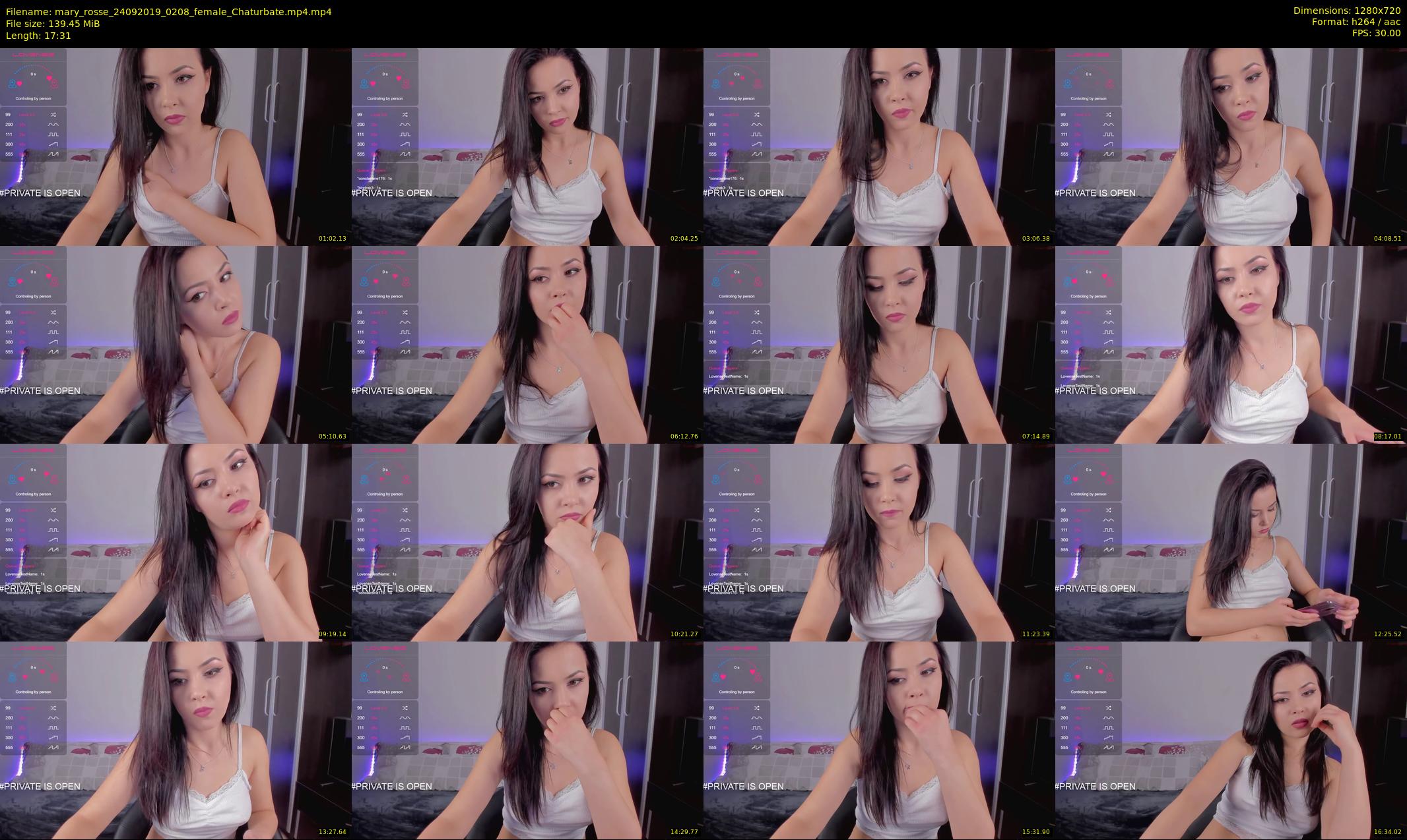 mary_rosse — 18 minute Chaturbate couple cam show recording, 720p, Sep 24, 2019