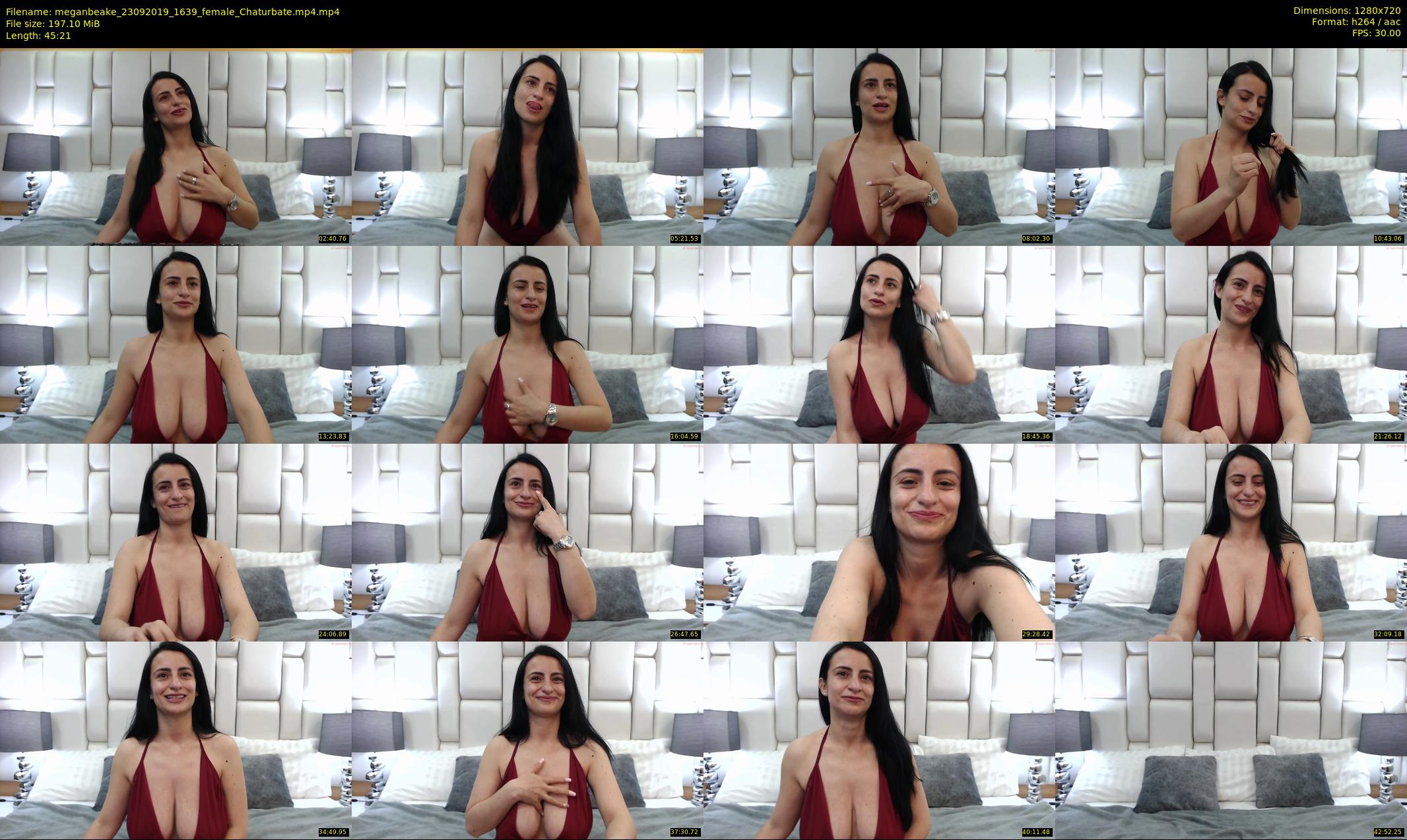 meganbeake — 46 minute Chaturbate female cam show recording, 720p, Sep 23, 2019