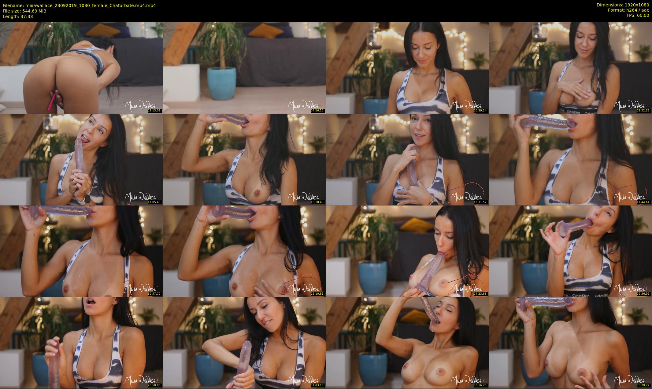 miiiawallace — 38 minute Chaturbate female cam show recording, 1080p, Sep 23, 2019