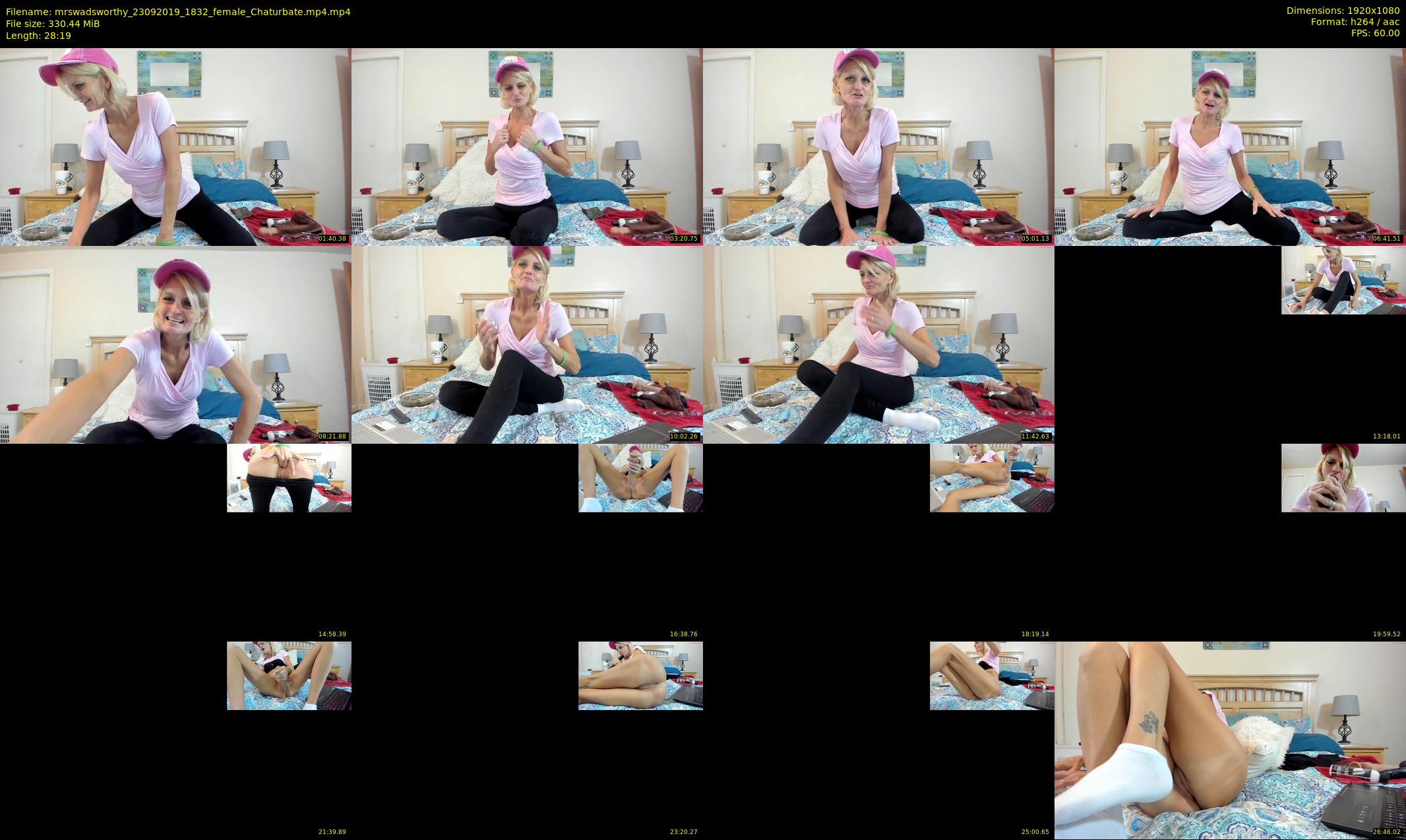 mrswadsworthy — 29 minute Chaturbate female cam show recording, 1080p, Sep 23, 2019