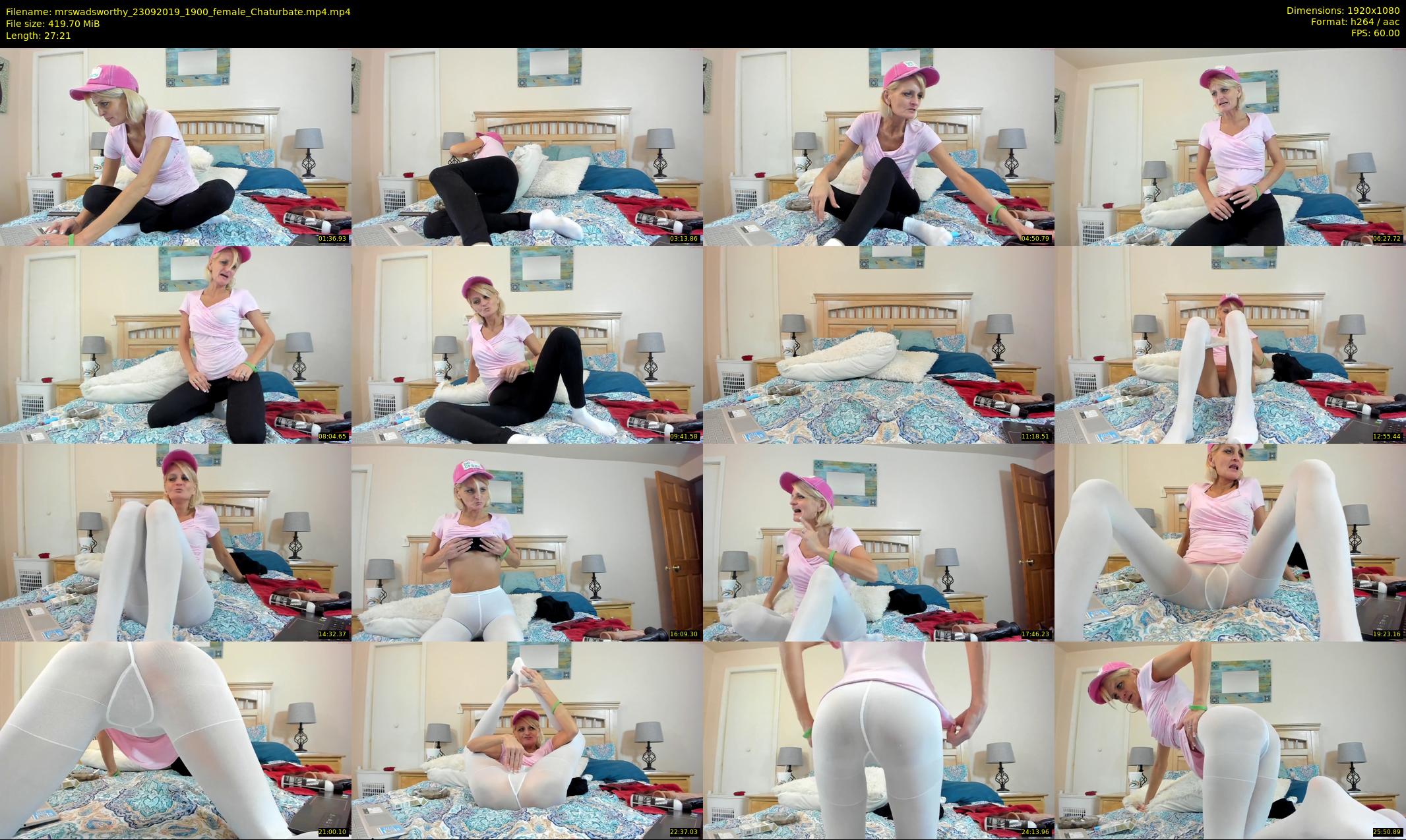 mrswadsworthy — 28 minute Chaturbate female cam show recording, 1080p, Sep 23, 2019