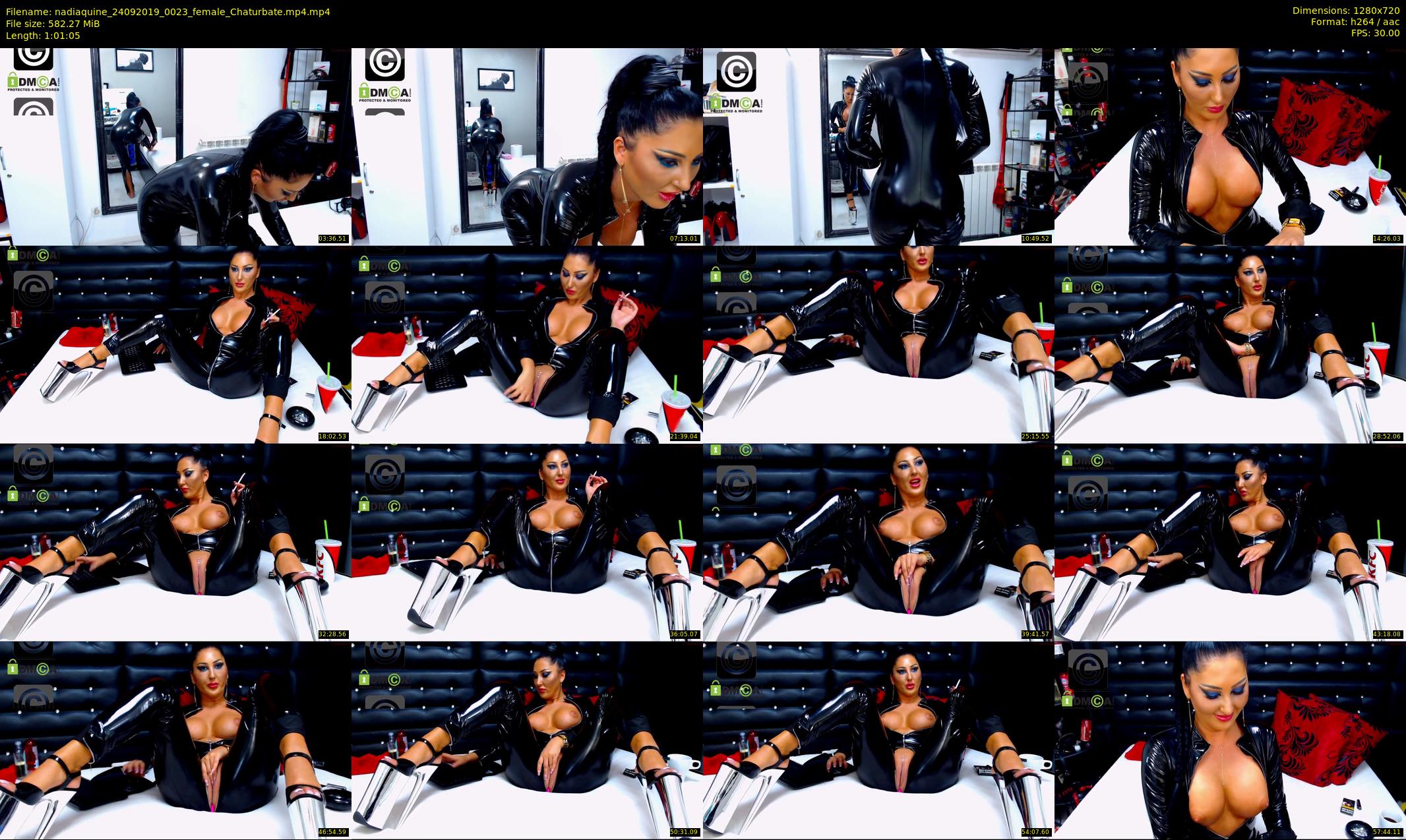 nadiaquine — 62 minute Chaturbate female cam show recording, 720p, Sep 24, 2019