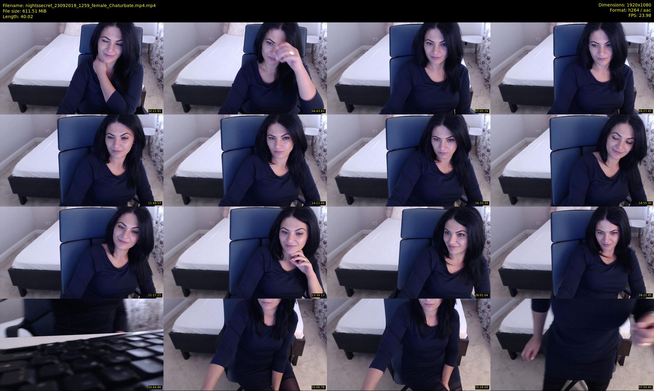 nightssecret — 41 minute Chaturbate female cam show recording, 1080p, Sep 23, 2019