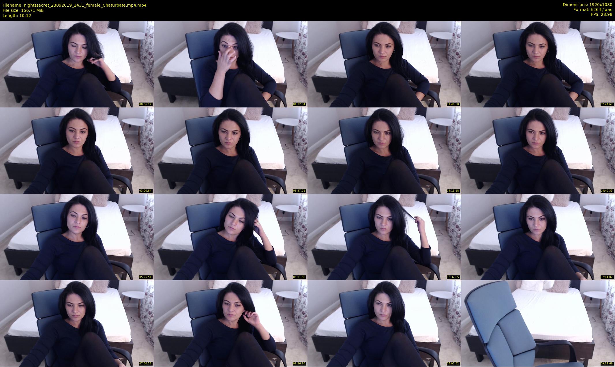 nightssecret — 11 minute Chaturbate female cam show recording, 1080p, Sep 23, 2019