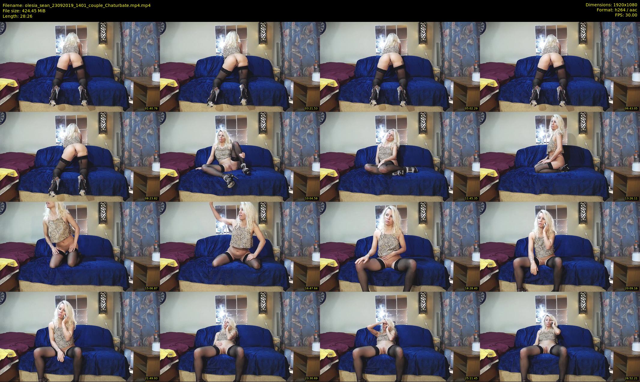 olesia_sean — 29 minute Chaturbate couple cam show recording, 1080p, Sep 23, 2019