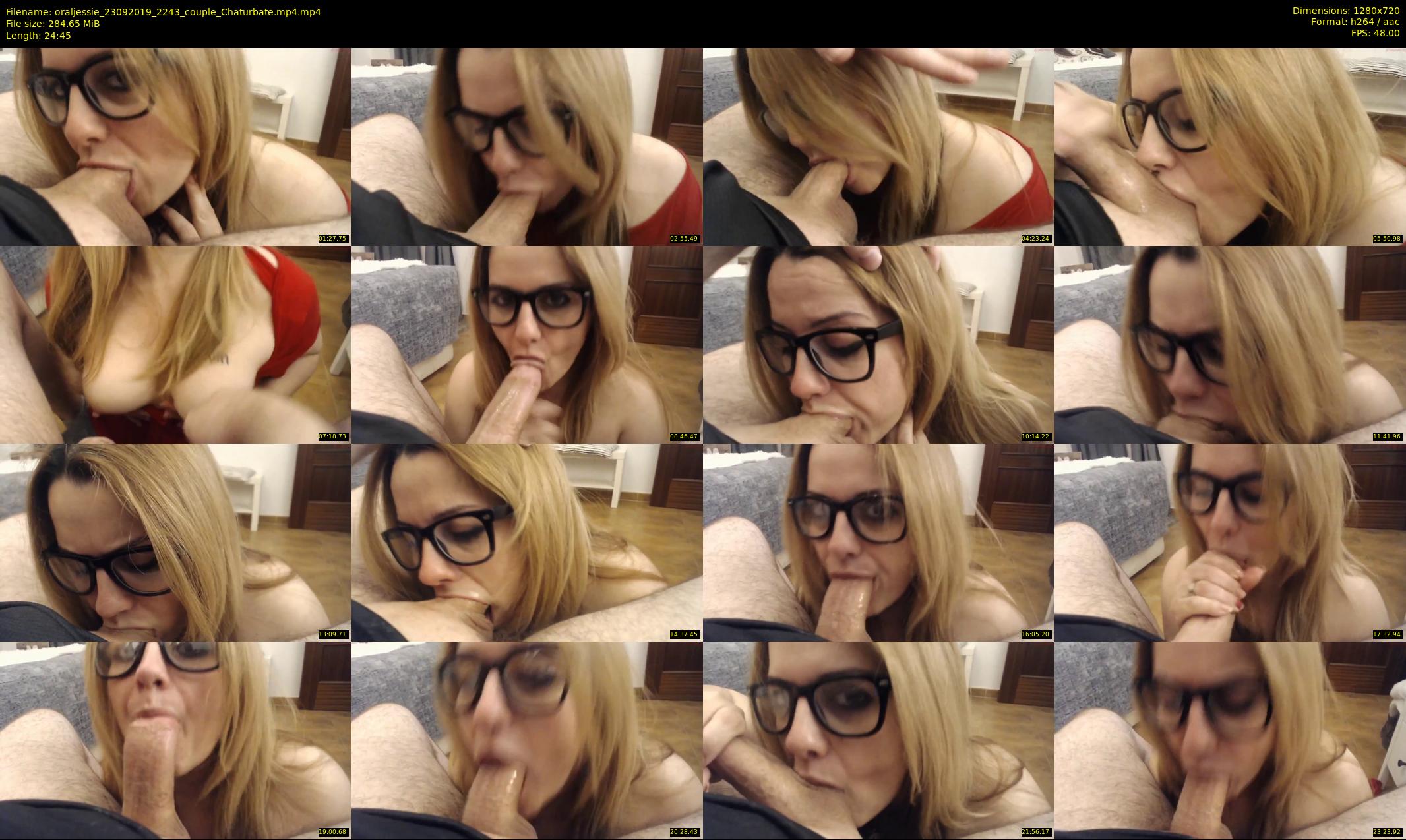 oraljessie — 25 minute Chaturbate couple cam show recording, 720p, Sep 23, 2019