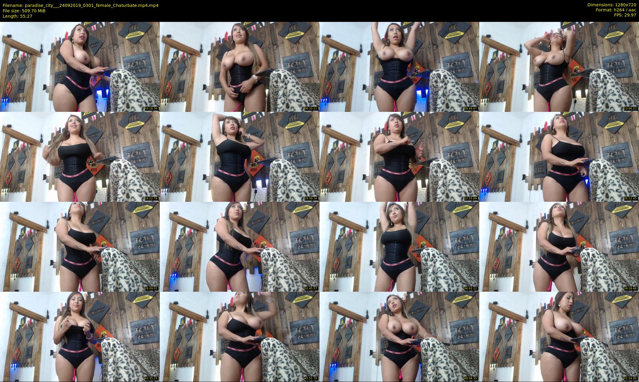paradise_city__ — 56 minute Chaturbate female cam show recording, 720p, Sep 24, 2019