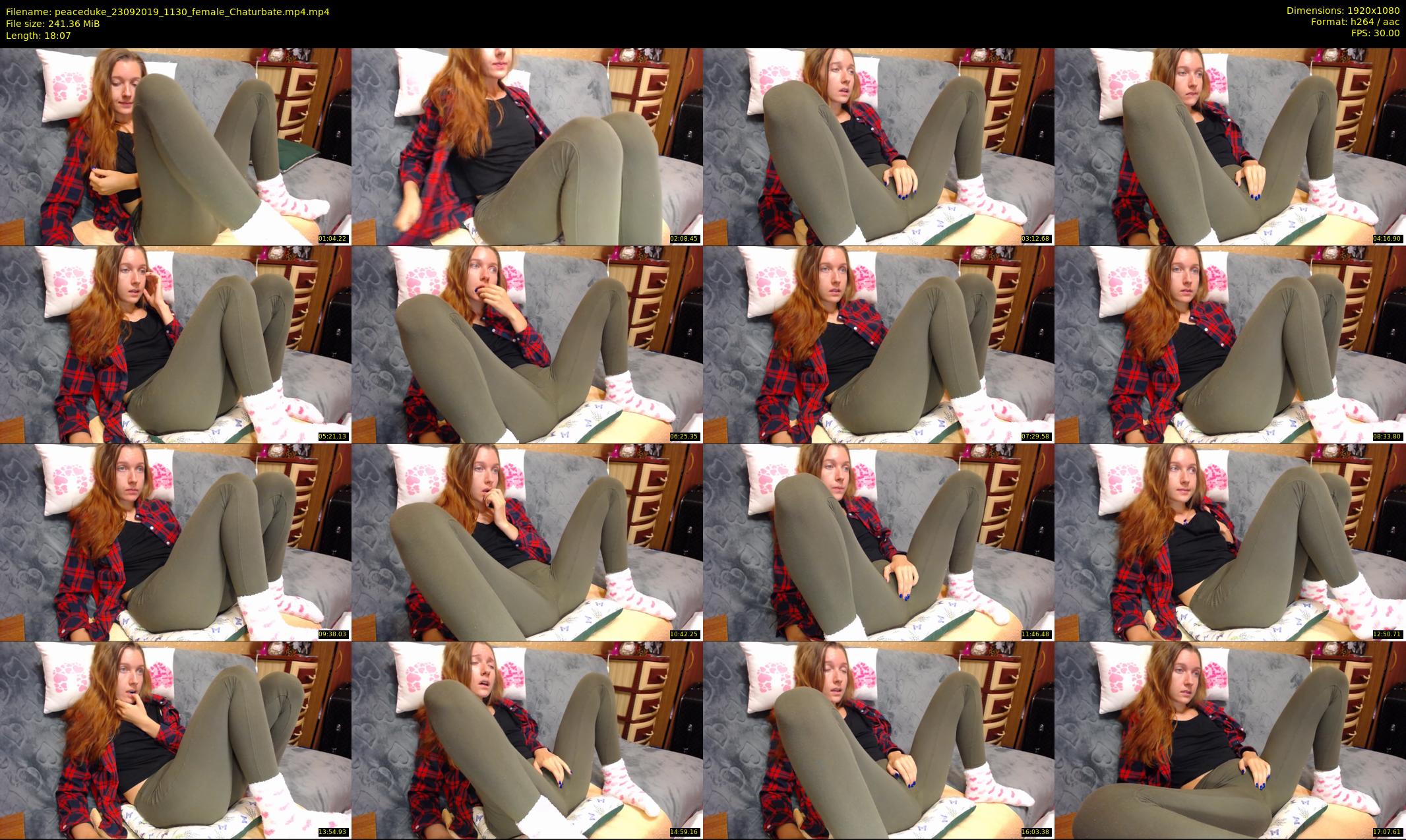 peaceduke — 19 minute Chaturbate female cam show recording, 1080p, Sep 23, 2019
