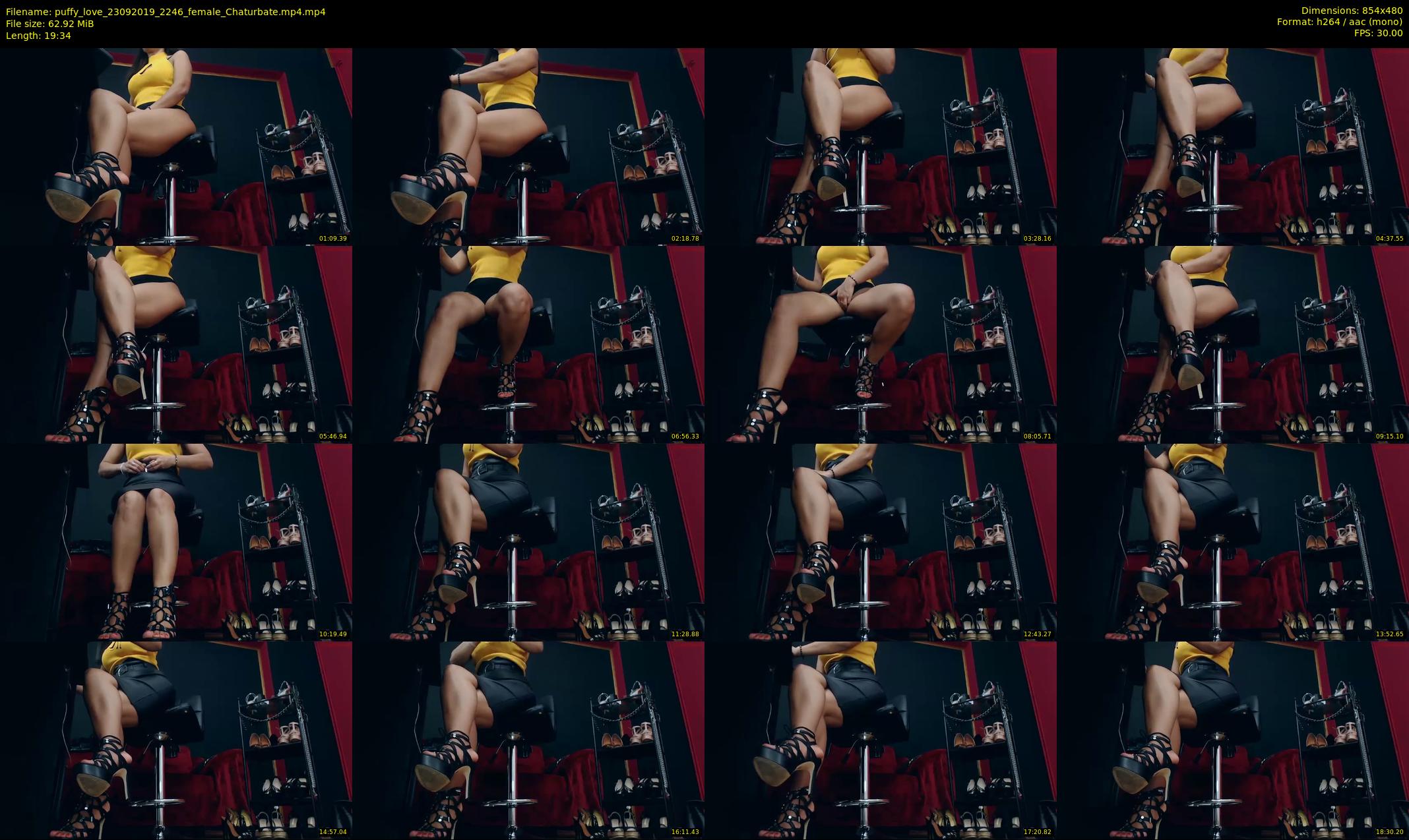 puffy_love — 20 minute Chaturbate female cam show recording, 480p, Sep 23, 2019