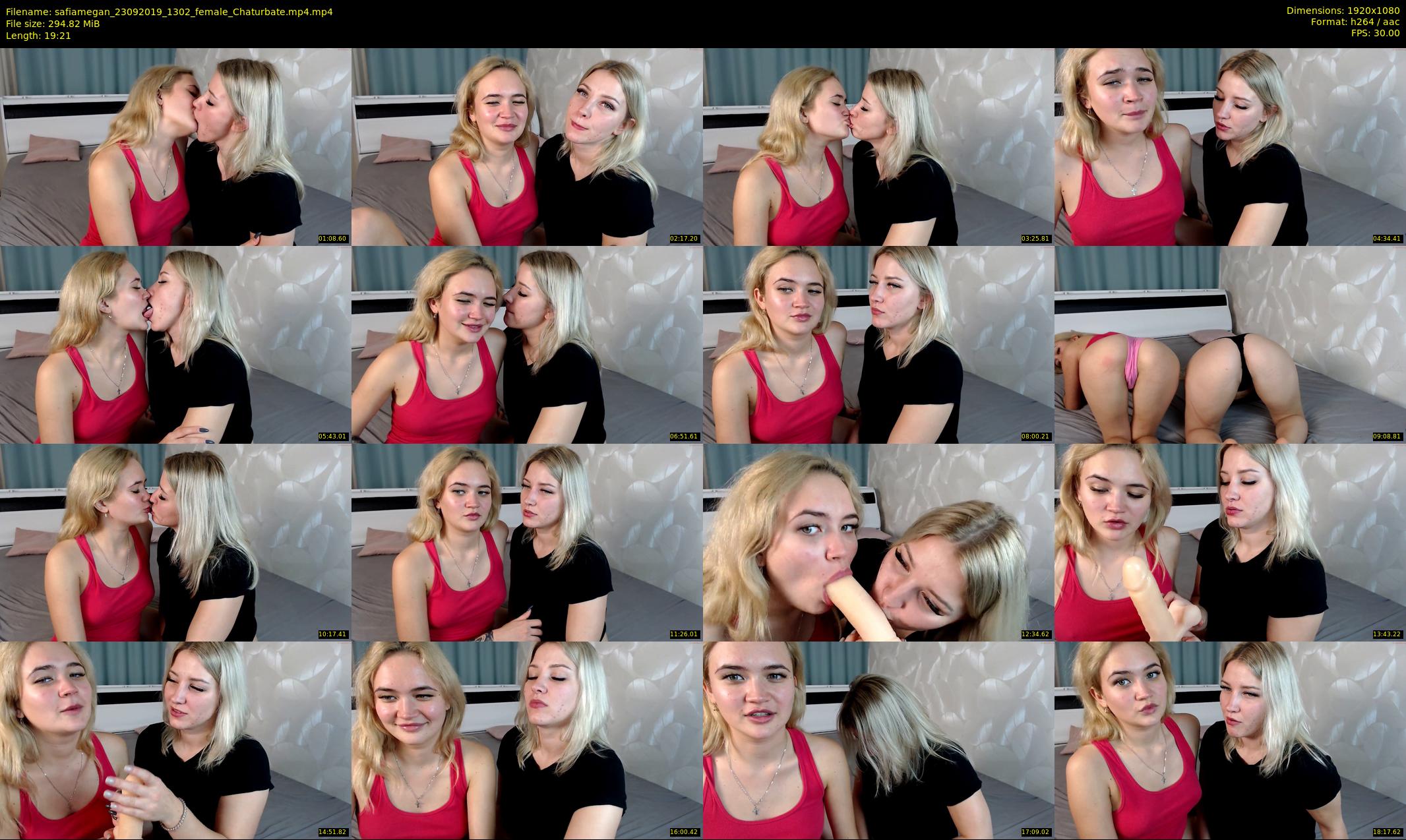 safiamegan — 20 minute Chaturbate couple cam show recording, 1080p, Sep 23, 2019