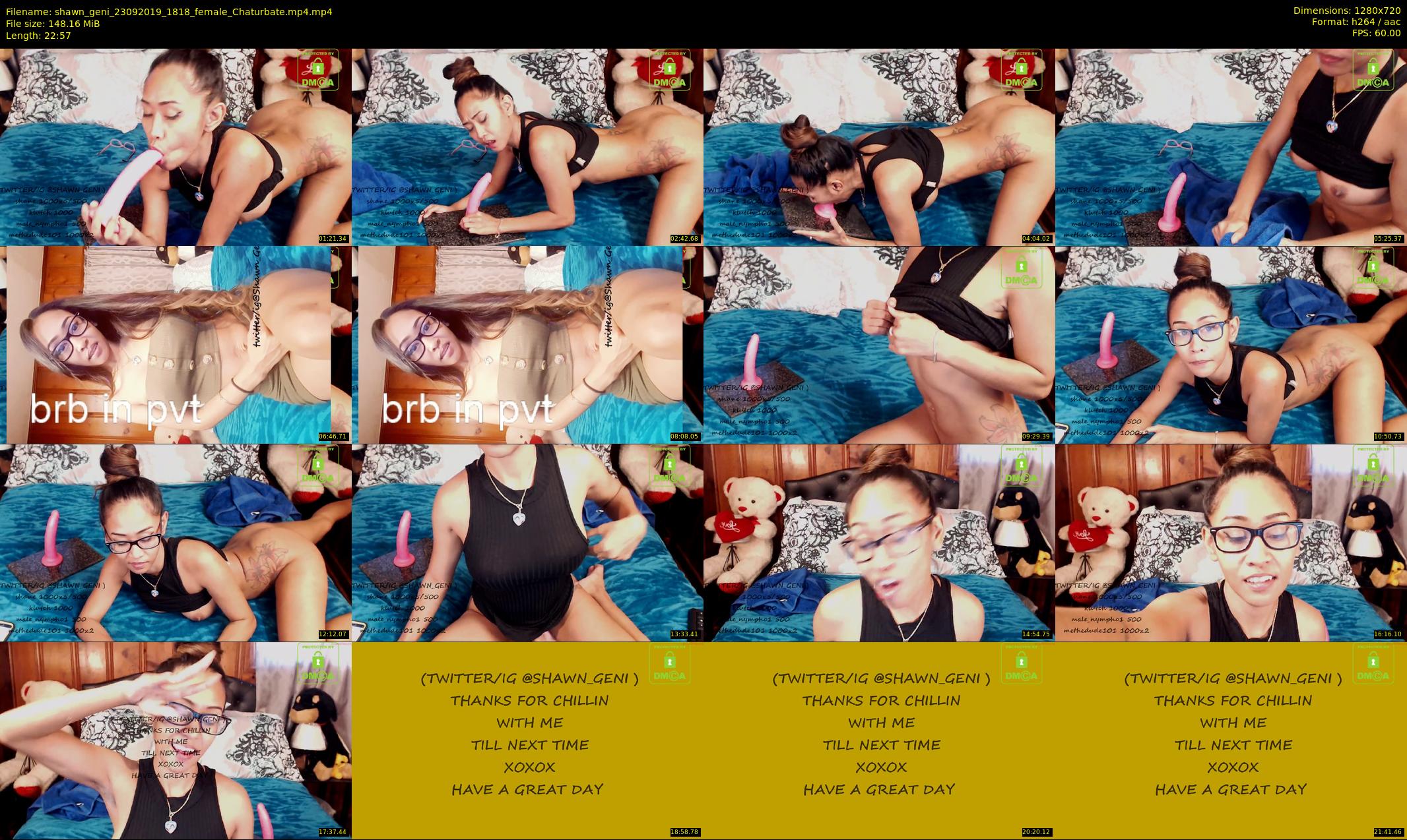 shawn_geni — 23 minute Chaturbate couple cam show recording, 720p, Sep 23, 2019