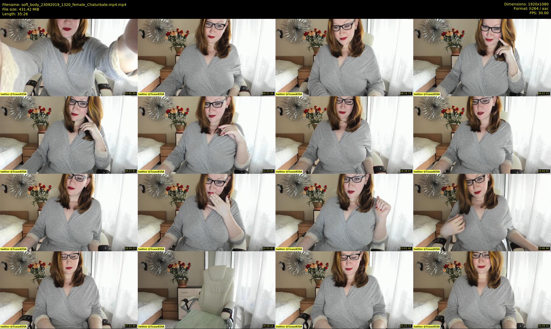 soft_body — 36 minute Chaturbate female cam show recording, 1080p, Sep 23, 2019