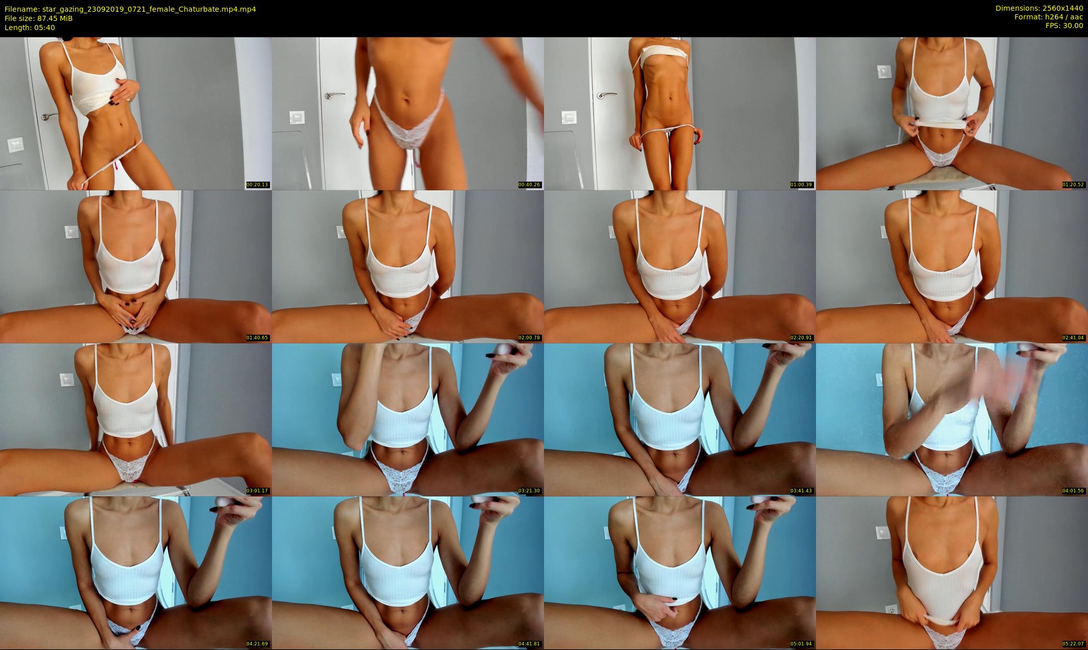 star_gazing — 6 minute Chaturbate female cam show recording, 1080p, Sep 23, 2019
