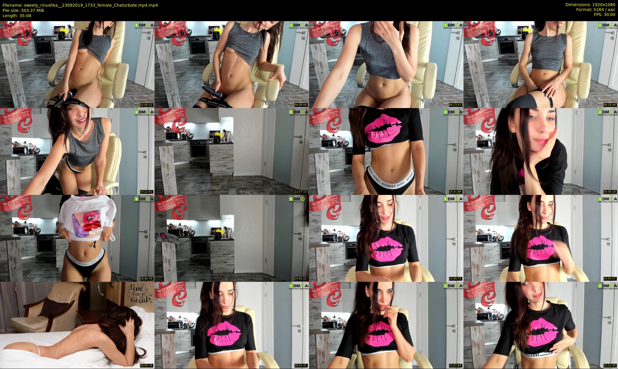 sweety_rinushka_ — 36 minute Chaturbate female cam show recording, 1080p, Sep 23, 2019