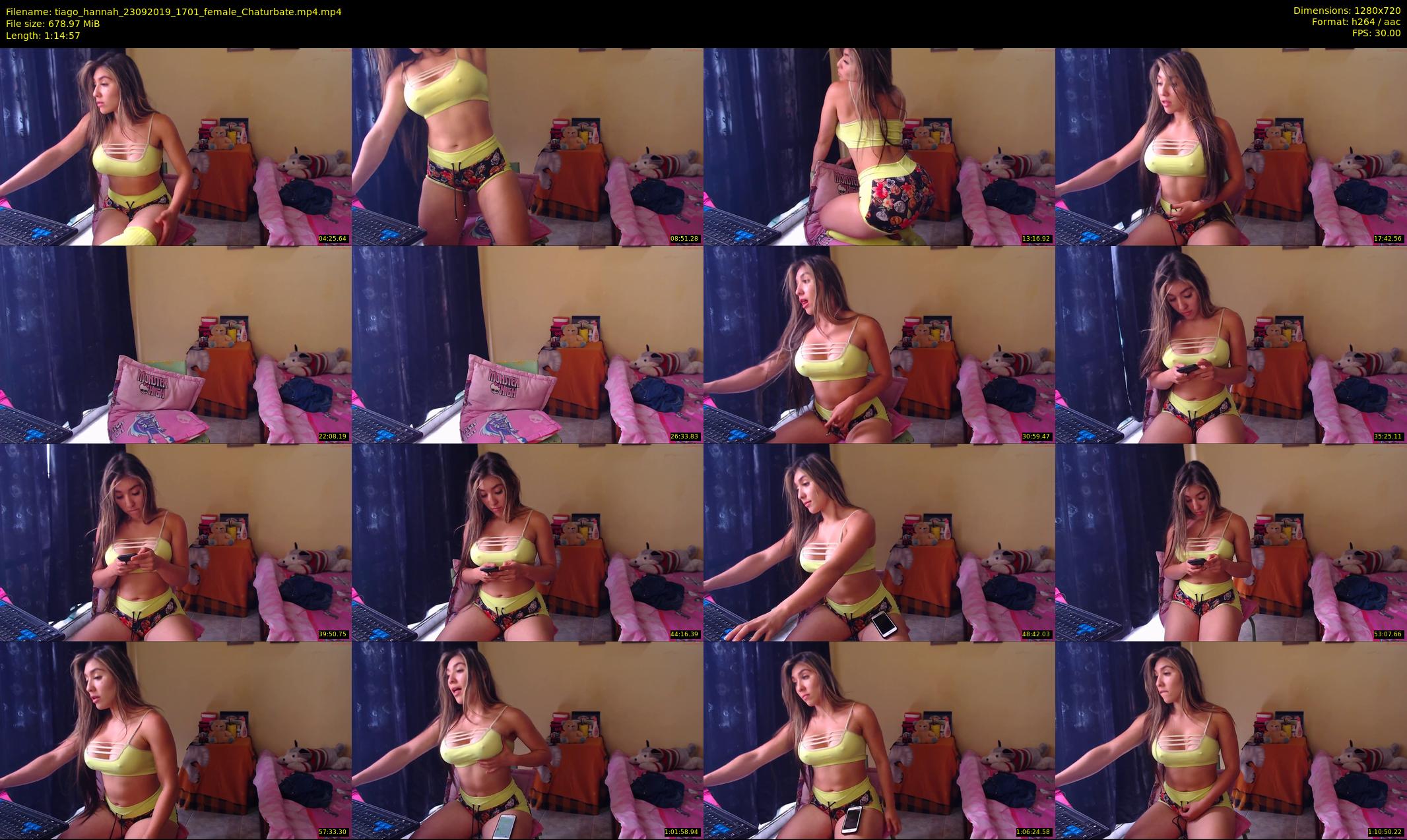 tiago_hannah — 75 minute Chaturbate couple cam show recording, 720p, Sep 23, 2019