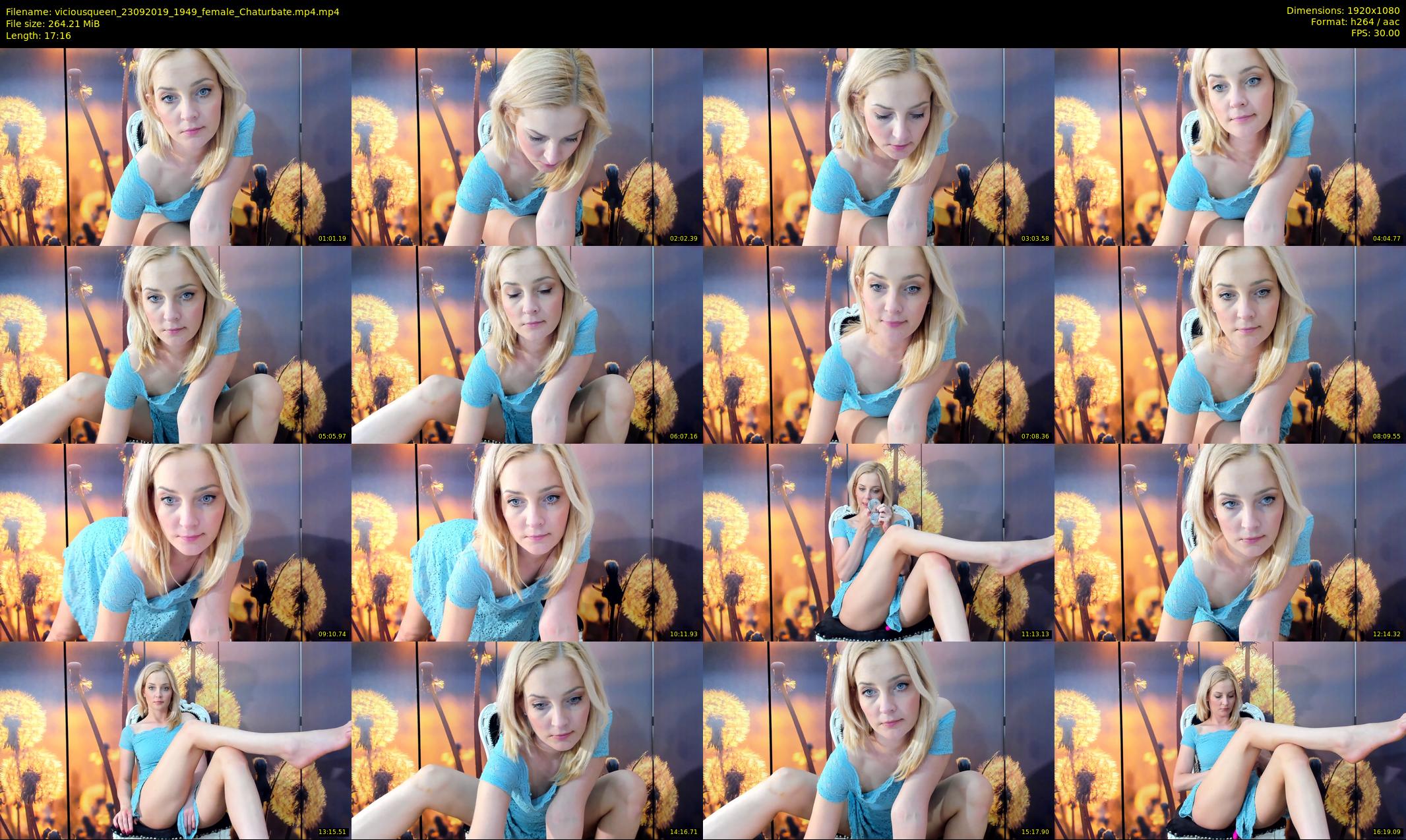 viciousqueen — 18 minute Chaturbate female cam show recording, 1080p, Sep 23, 2019