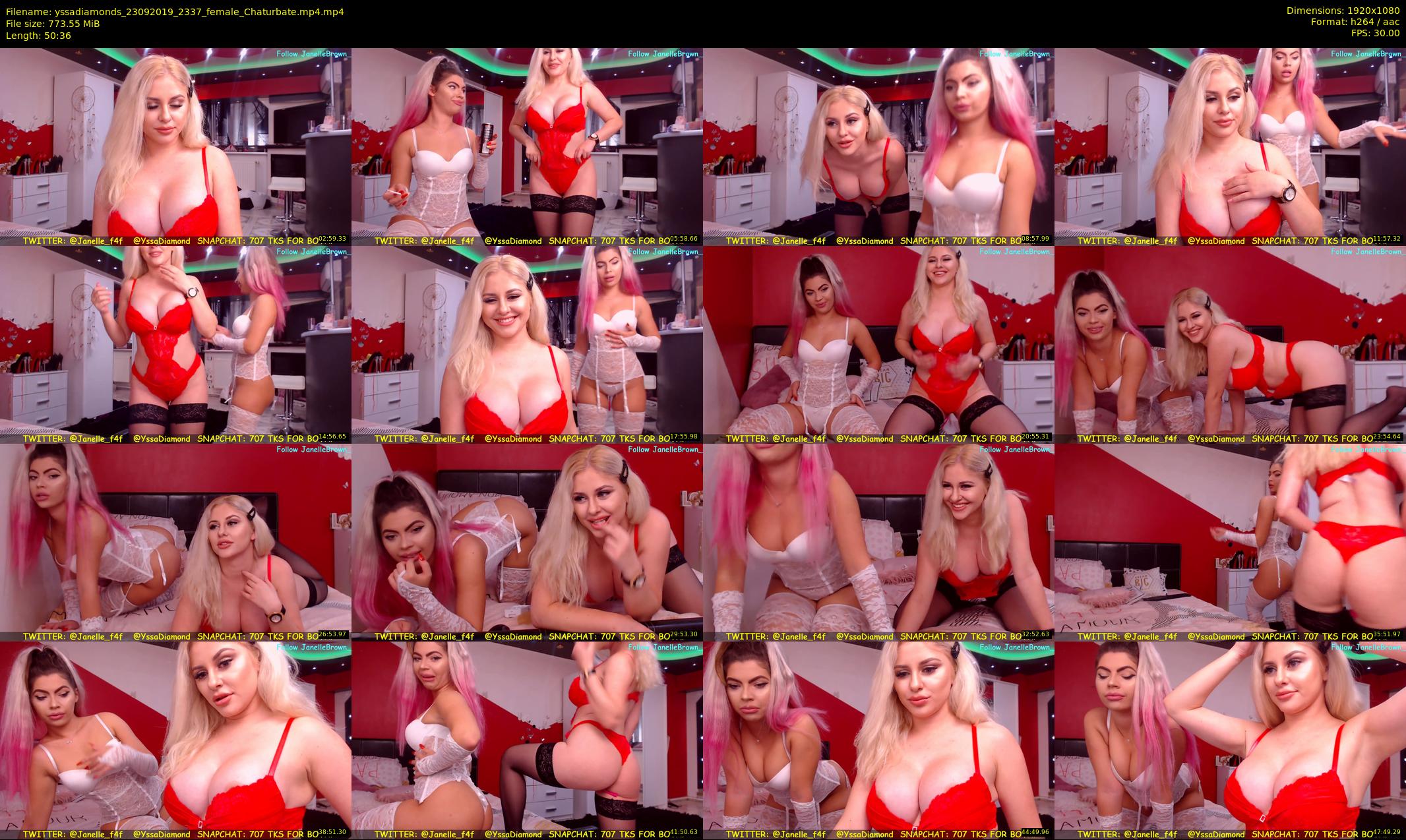 yssadiamonds — 51 minute Chaturbate female cam show recording, 1080p, Sep 23, 2019