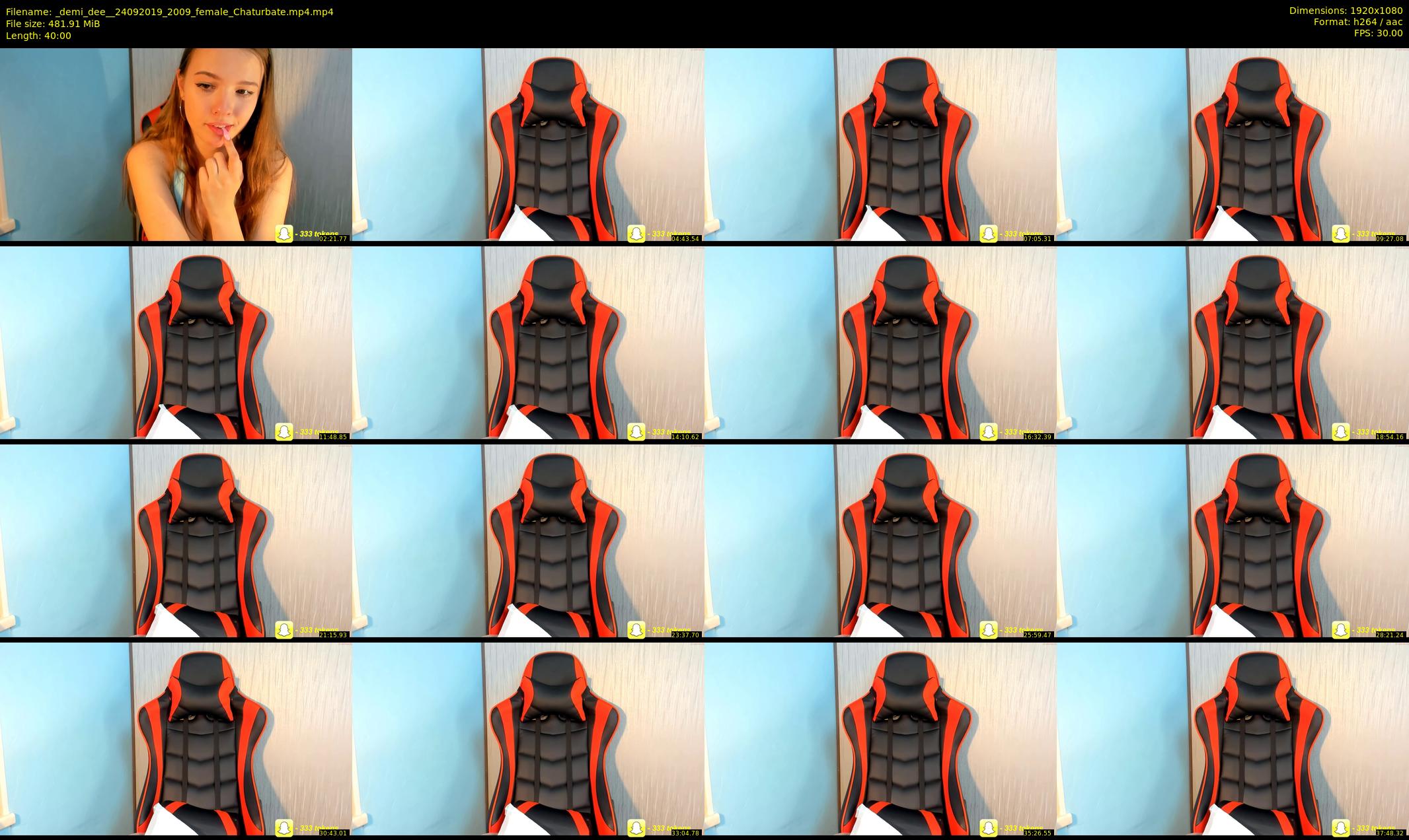 _demi_dee_ — 40 minute Chaturbate female cam show recording, 1080p, Sep 24, 2019